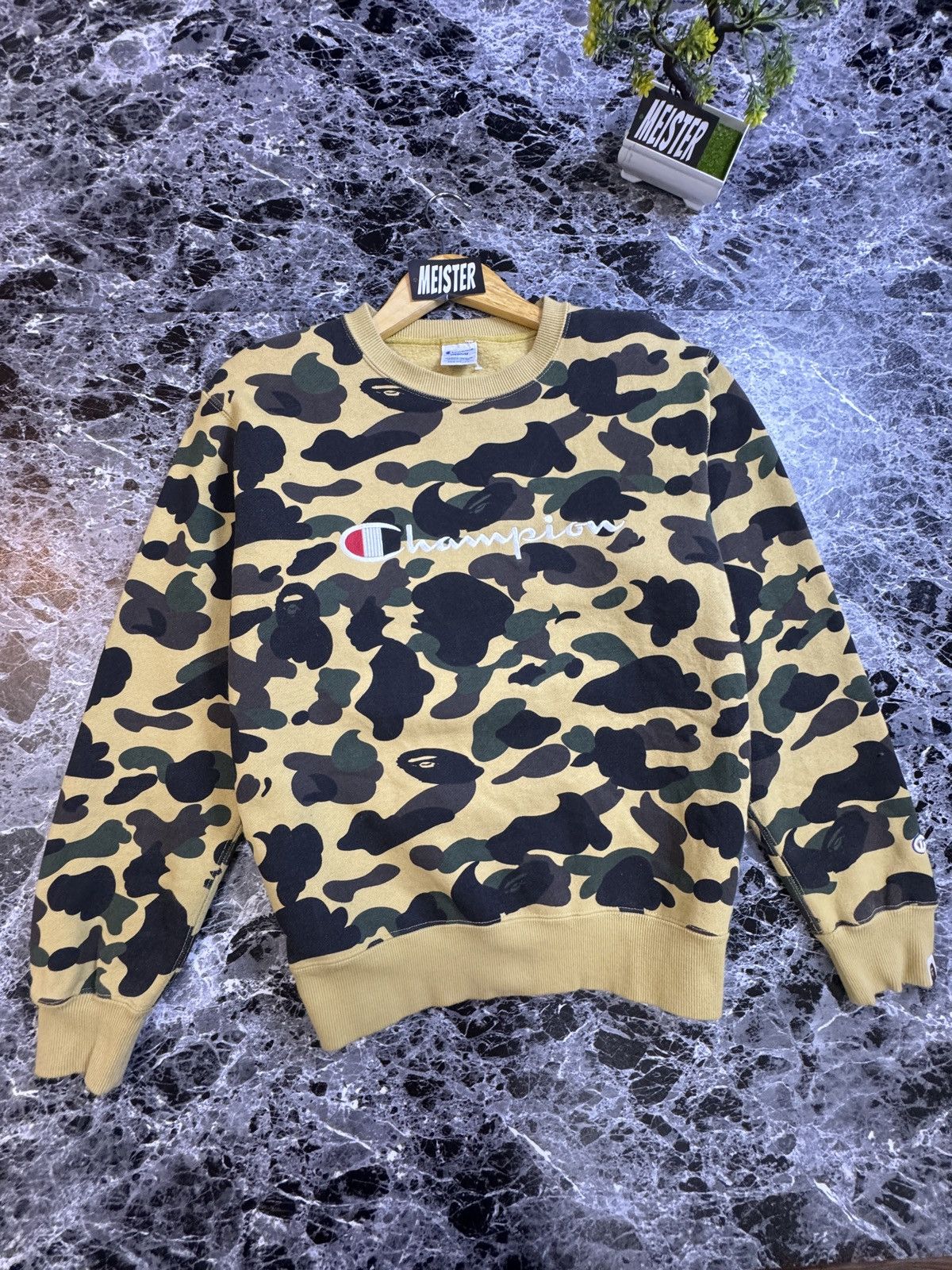 Champion X Bape Camo Sweatshirt T-Shirts, Hoodie | PodTeesHub.com