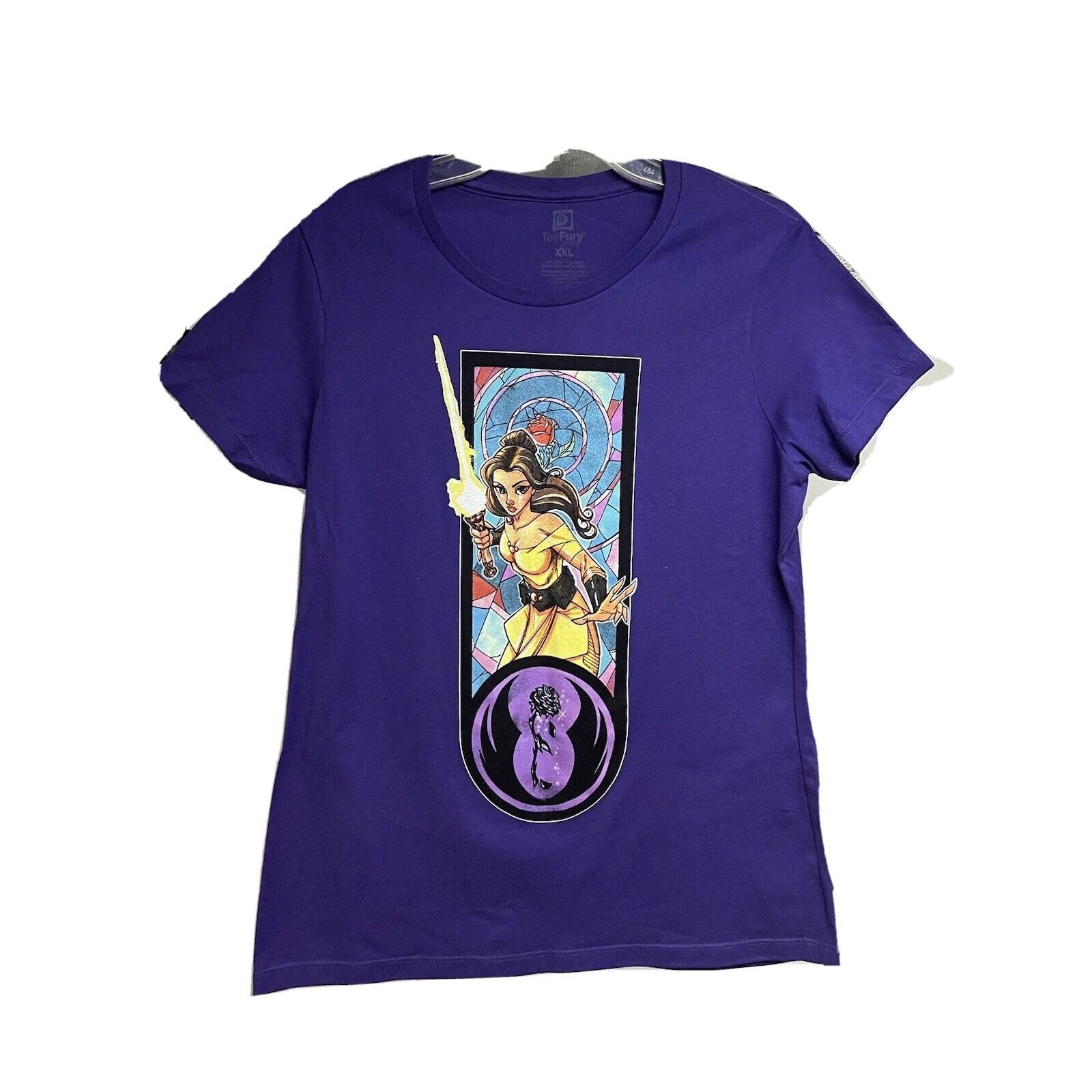 Teefury Zelda Purple 2xl Princess Fairytale T-Shirts, Hoodie, Sweatshirt