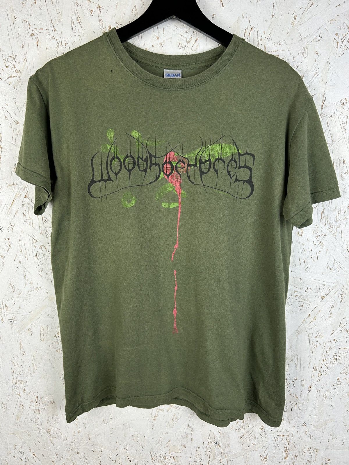 Band Tees Woods Of Ypres Black Doom Metal T Shirt Earache 00s Vintage Hoodie, Sweatshirt | PodTeesHub.com