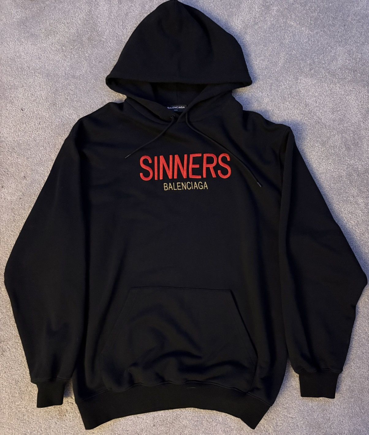 Balenciaga Sinners Hoodie T-Shirts, Sweatshirt | PodTeesHub.com