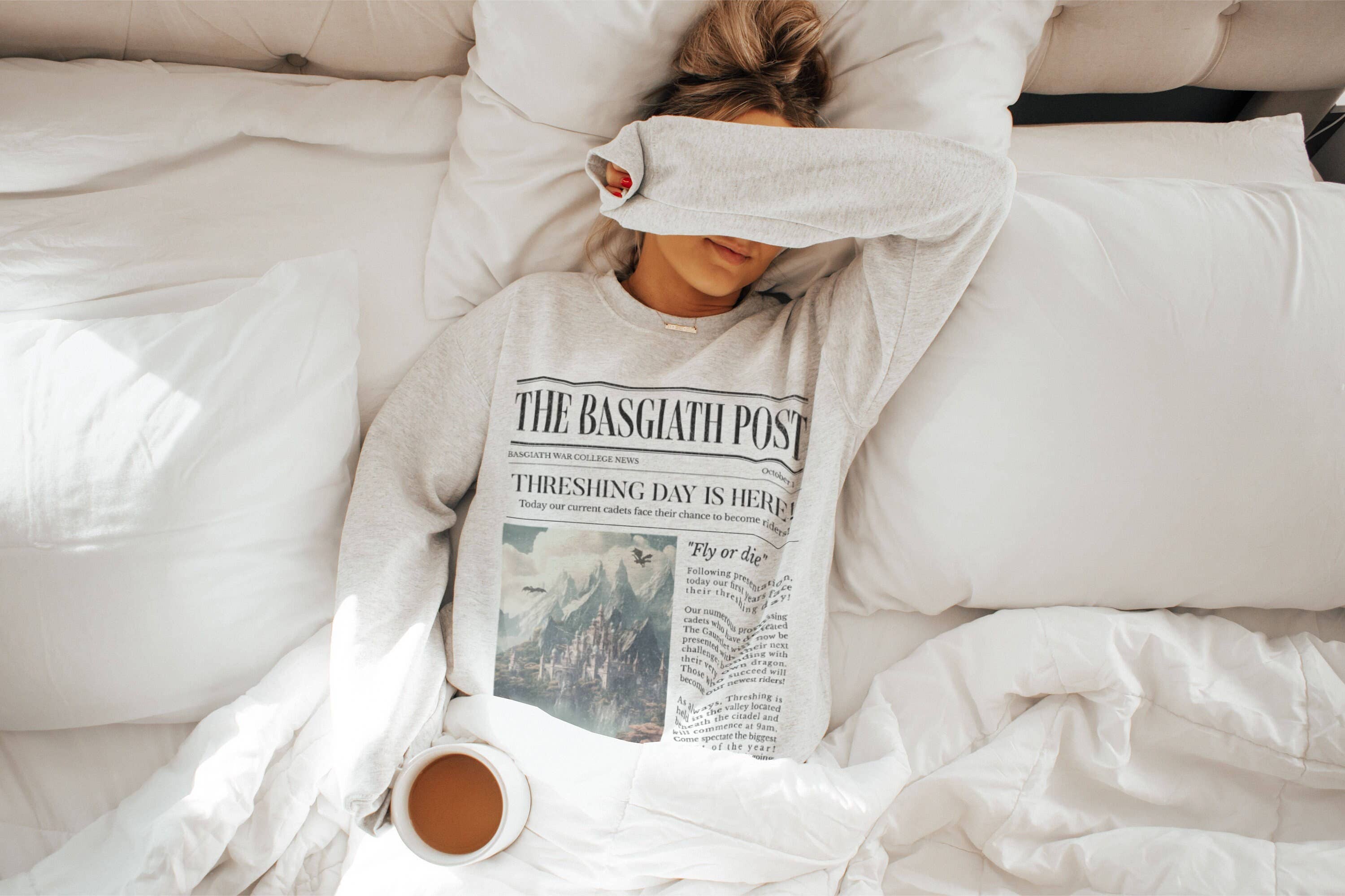 Fantasy Reader Sweatshirt - Basgiath War College Merch T-Shirts, Hoodie | PodTeesHub.com