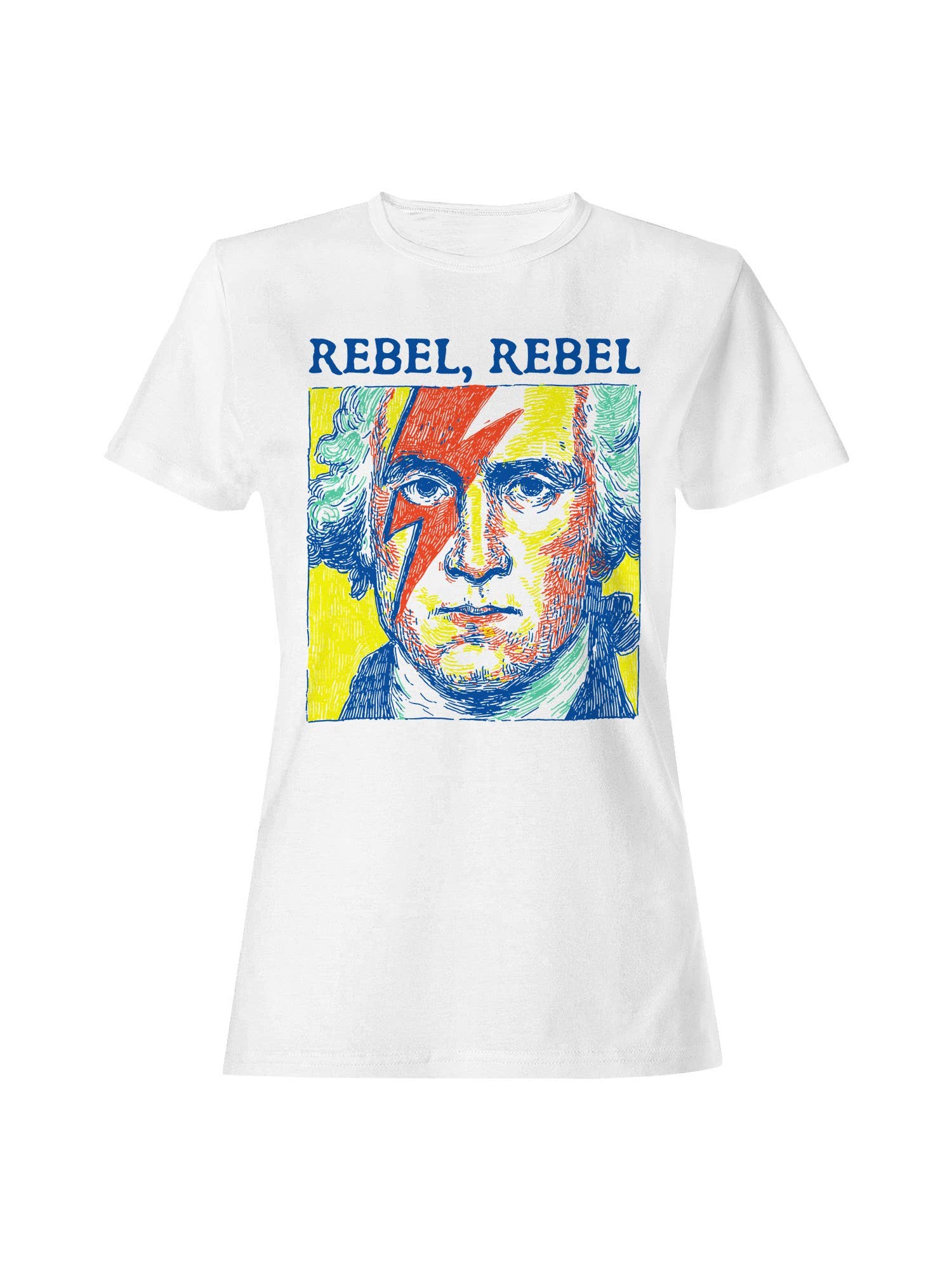 Rebel Art Tribute: Iconic Lightning Women's T-Shirt Hoodie, Sweatshirt | PodTeesHub.com