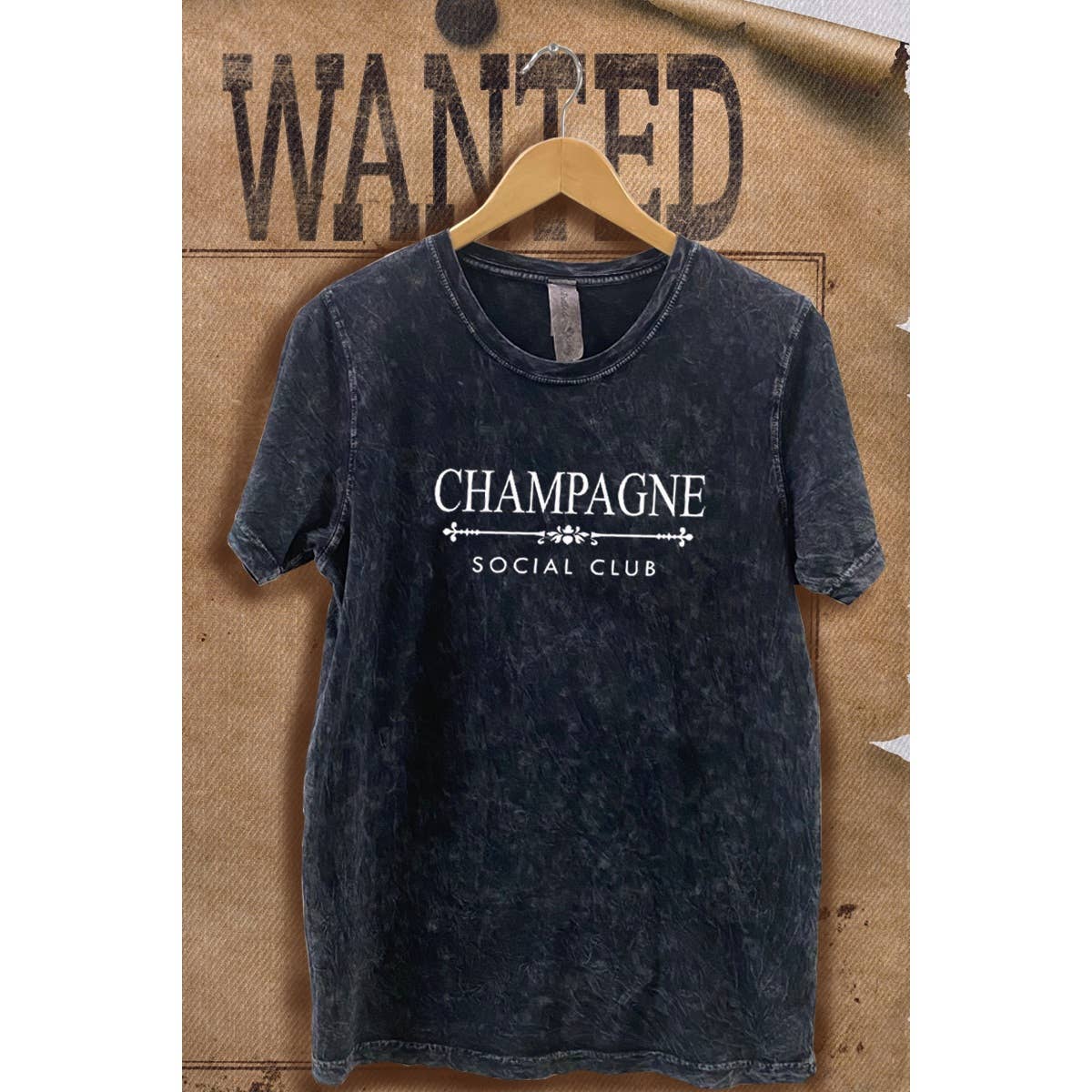 Champagne Social Club Vintage  Mineral Wash  Graphic  Tee Hoodie, Sweatshirt | PodTeesHub.com