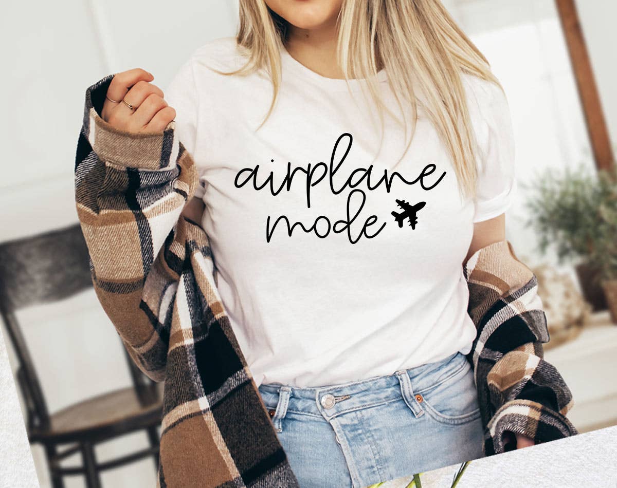 Airplane Mode - Vacation Travel T-Shirt Hoodie, Sweatshirt | PodTeesHub.com