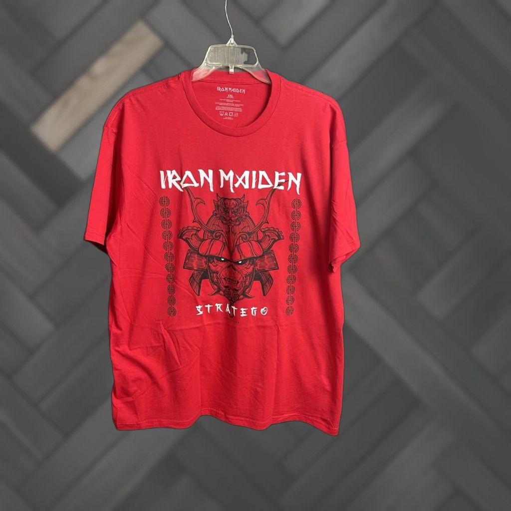 Vintage Iron Maiden T Shirt Men S 2xl Red United Kingdom Oops Hoodie, Sweatshirt | PodTeesHub.com