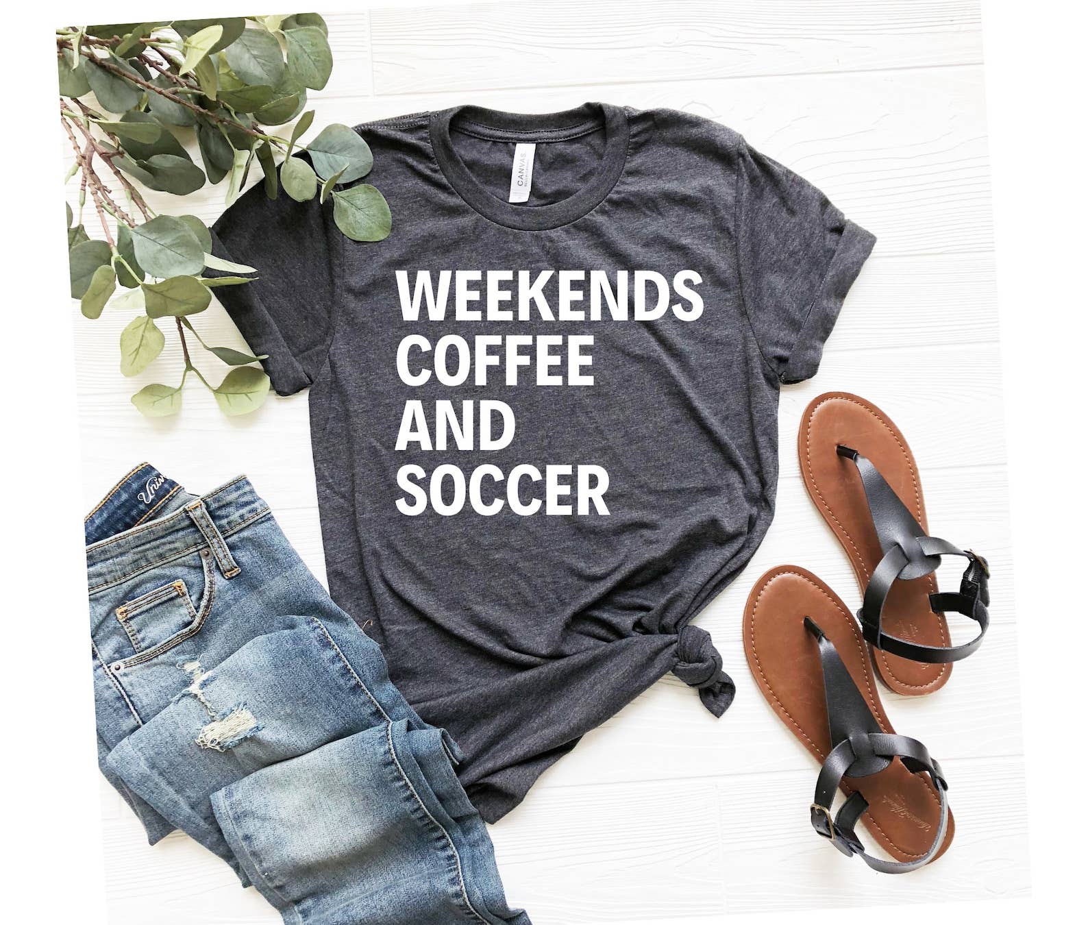 Weekends Coffee and Soccer T-Shirt Hoodie, Sweatshirt | PodTeesHub.com