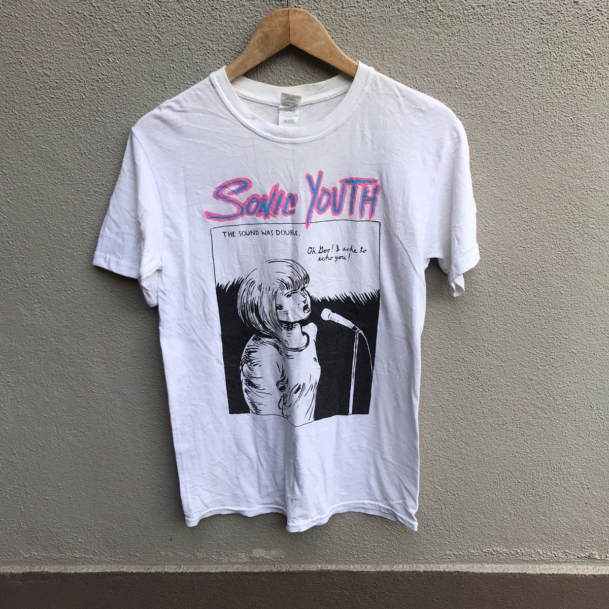 Band Tees Sonic Youth Band Tee Goo Echoes Hoodie, Sweatshirt | PodTeesHub.com