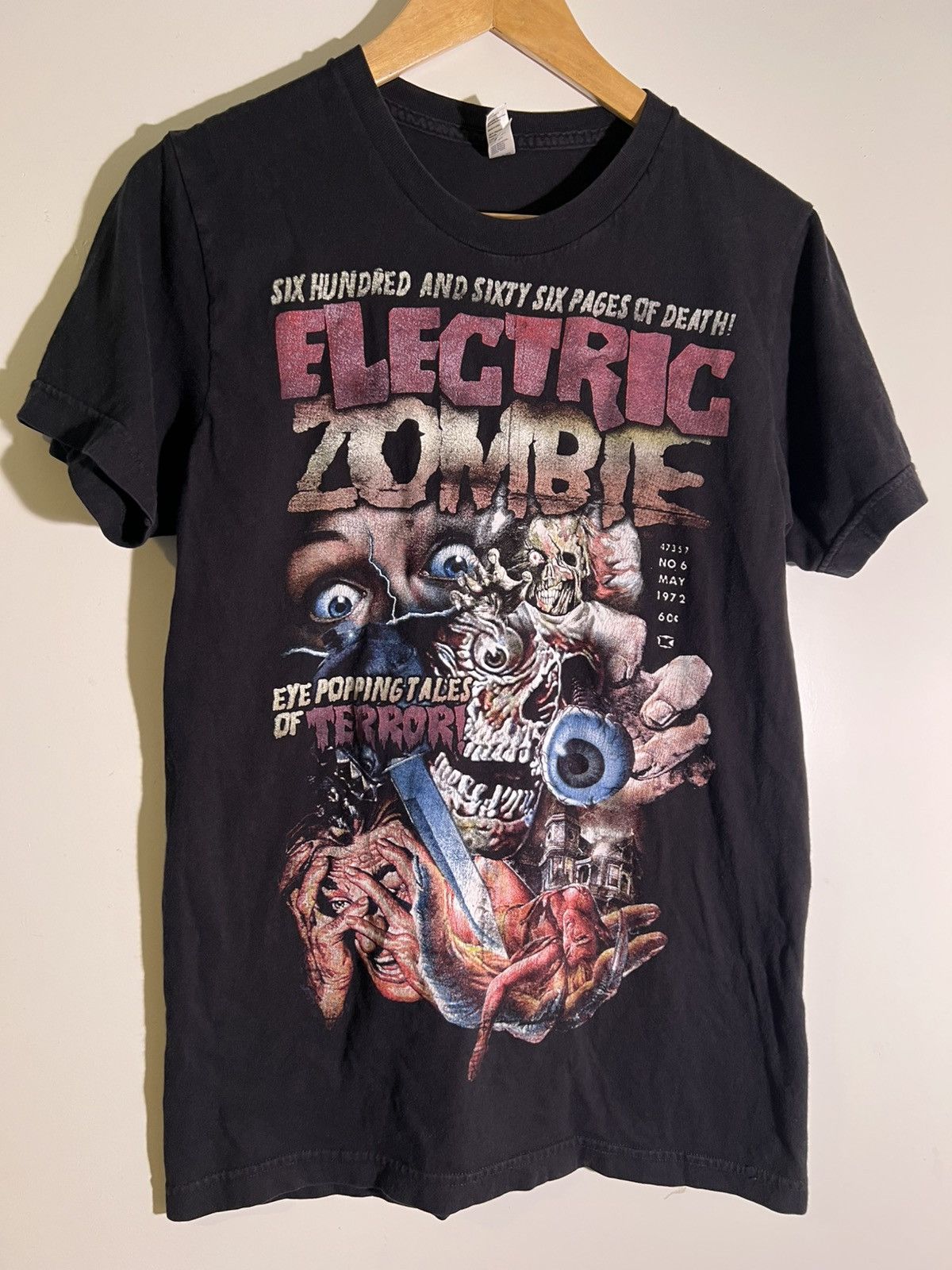 Vintage Y2k 2000 S Vtg Vintage Electric Zombie Horror Retro T Shirt Hoodie, Sweatshirt | PodTeesHub.com