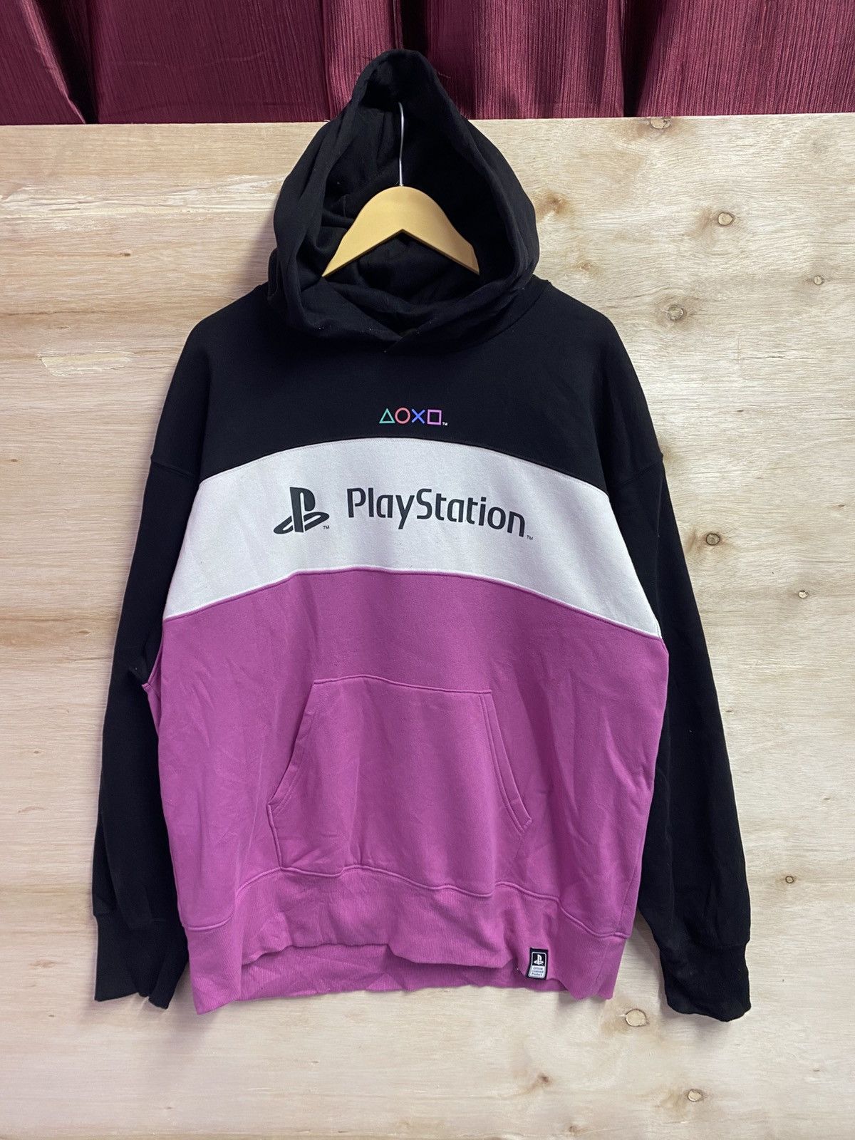 Playstation Color Blocked Hoodie T-Shirts, Sweatshirt | PodTeesHub.com