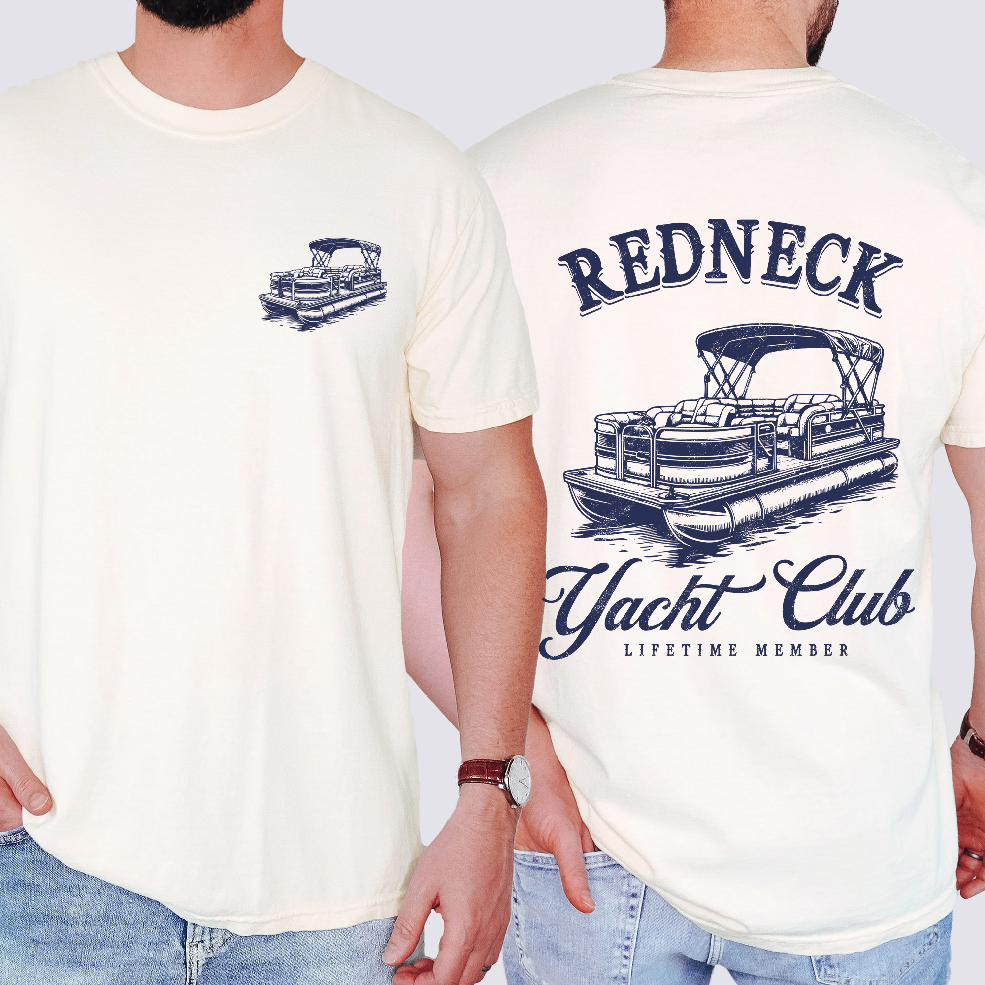 Redneck Yacht Club Boating, Country, Lake Life T-Shirt Hoodie, Sweatshirt | PodTeesHub.com