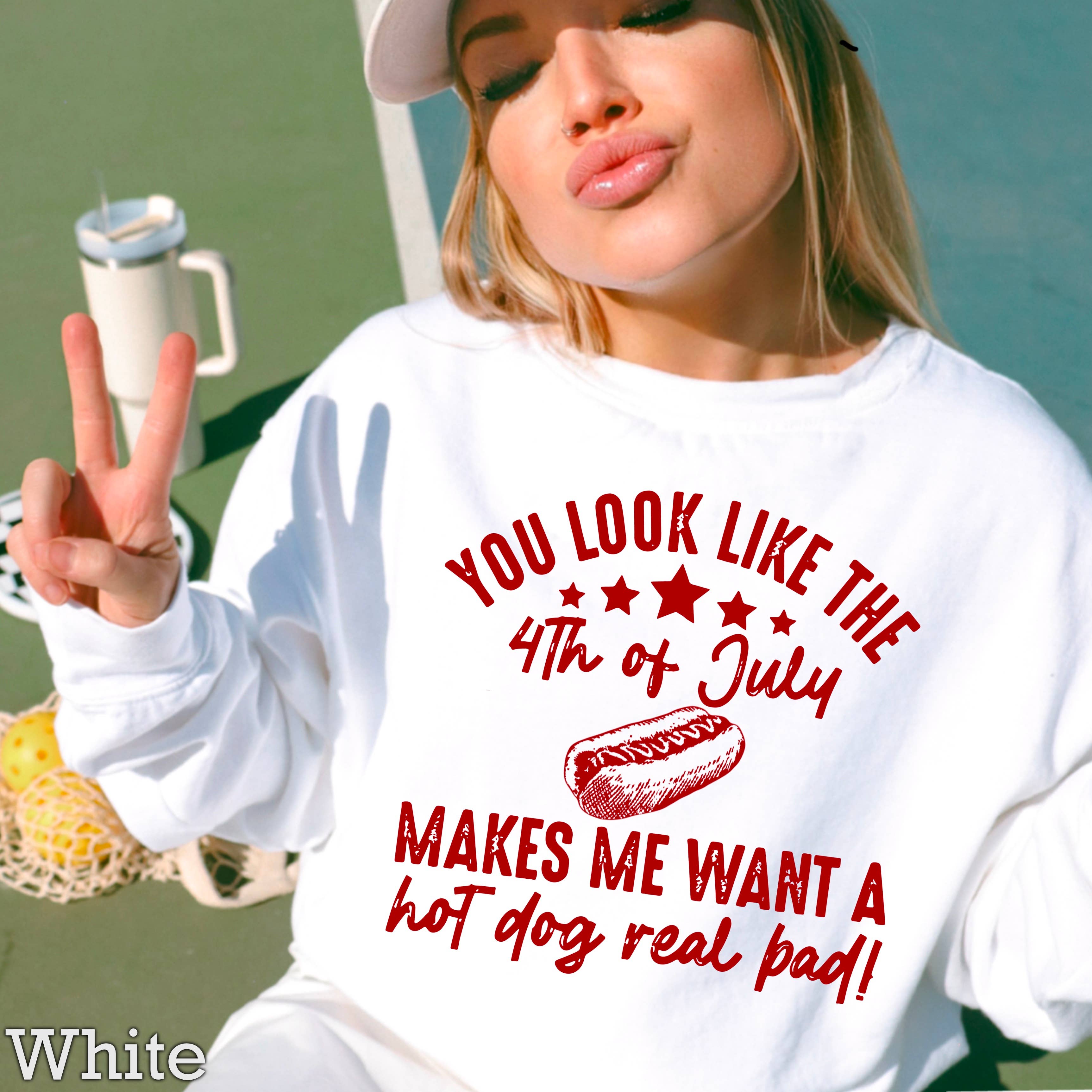 You Look Like the  4th of July Women’S  Sweatshirt T-Shirts, Hoodie | PodTeesHub.com
