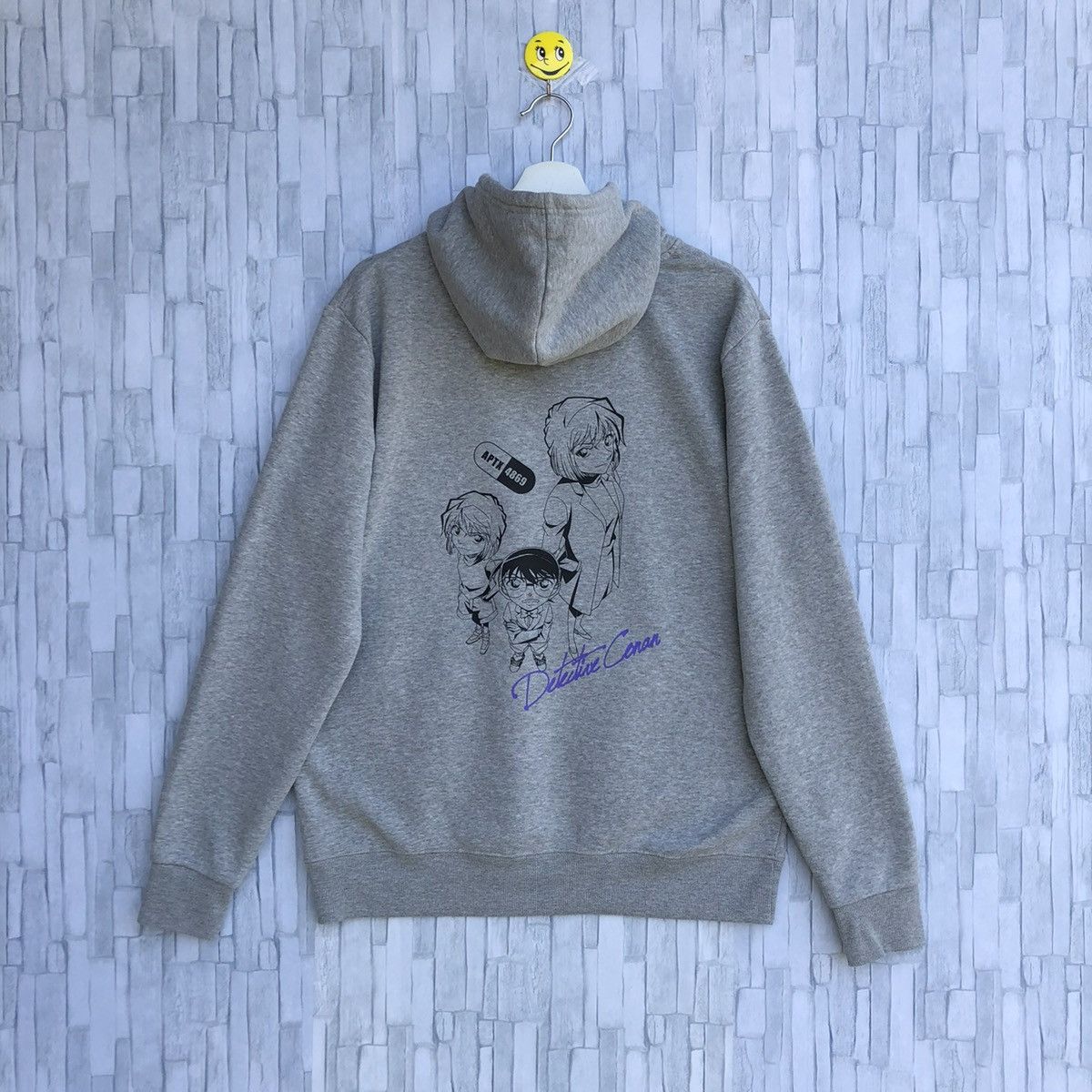 Japanese Brand Vintage Anime Detective Conan Hoodie Sweatshirt Jumper T-Shirts | PodTeesHub.com