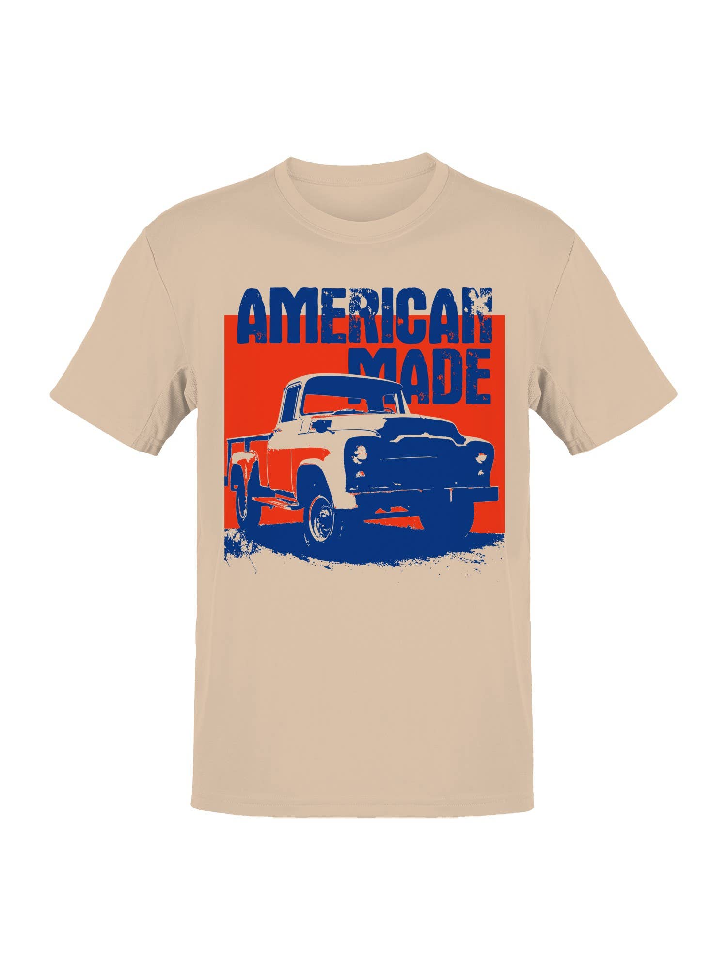 Vintage American Truck Art Men's T-Shirt Hoodie, Sweatshirt | PodTeesHub.com