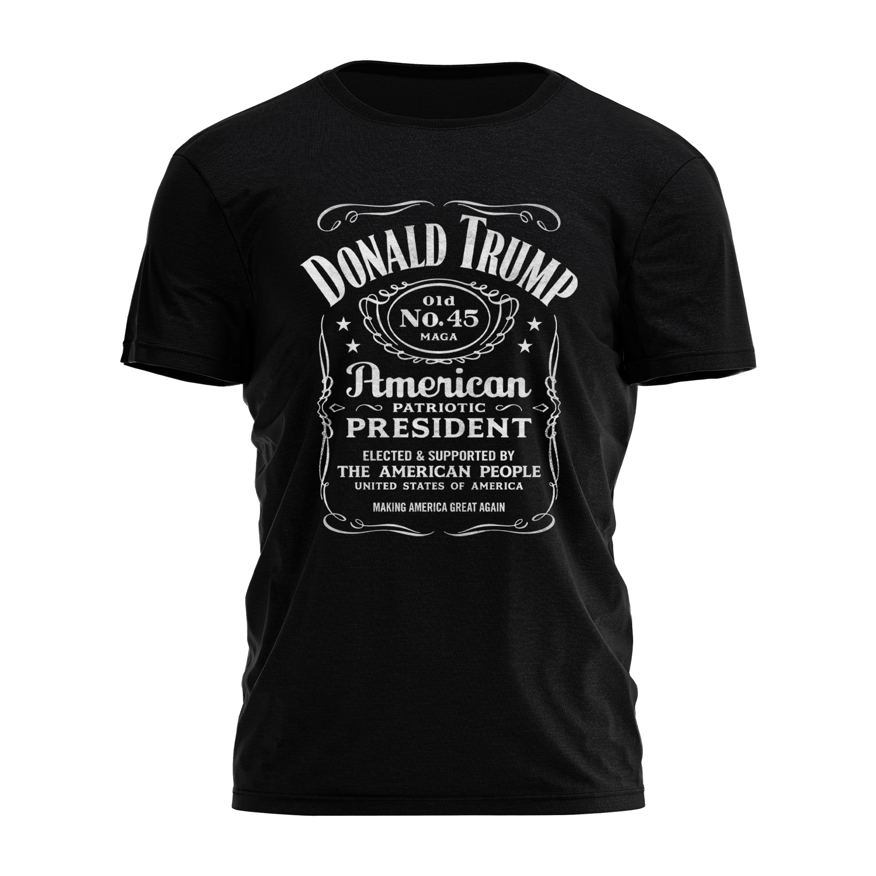 Trump Whiskey White Letter Remake Shirt Tee Hoodie, Sweatshirt | PodTeesHub.com