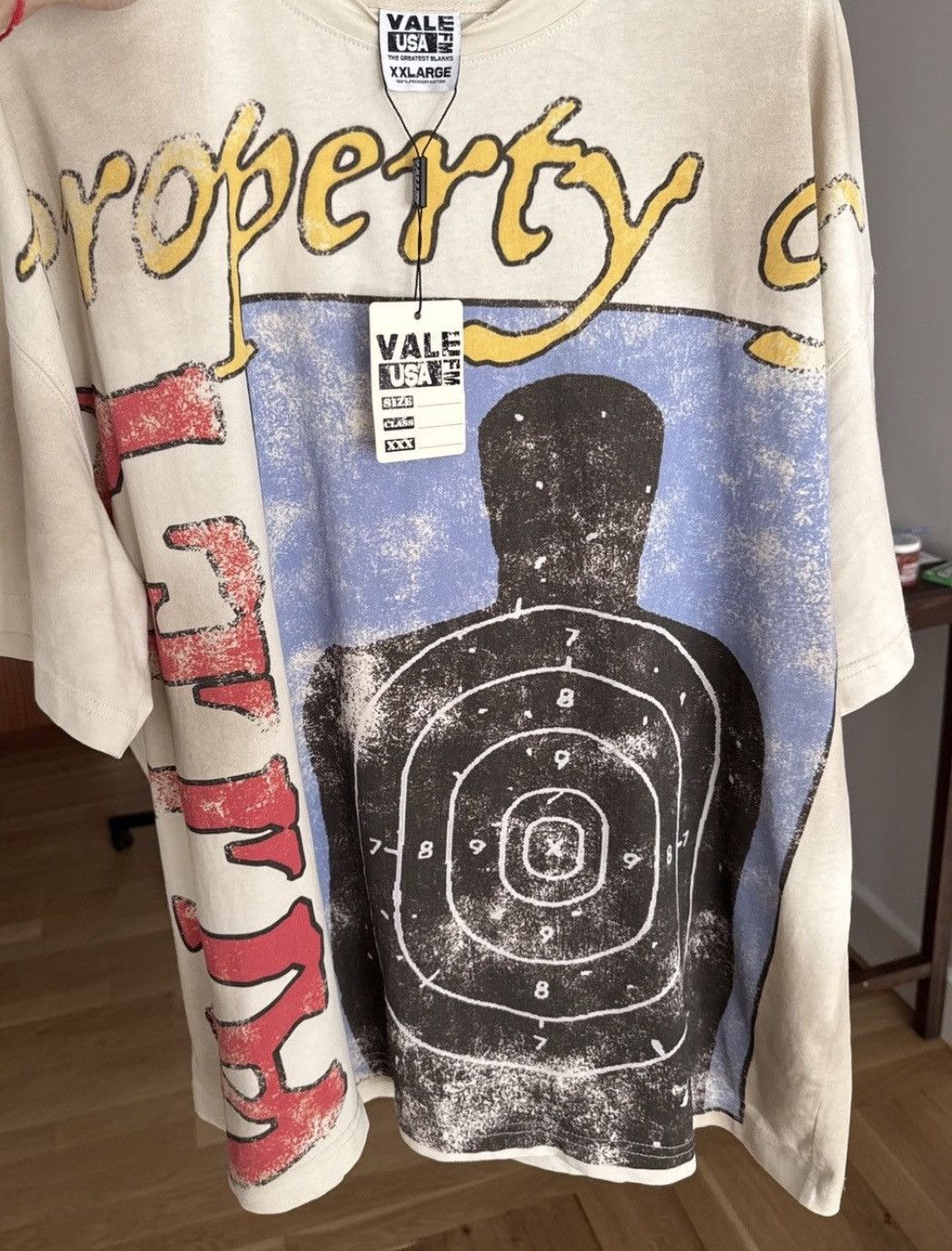 Vale Forever Target Practice T Shirt Cream Hoodie, Sweatshirt | PodTeesHub.com