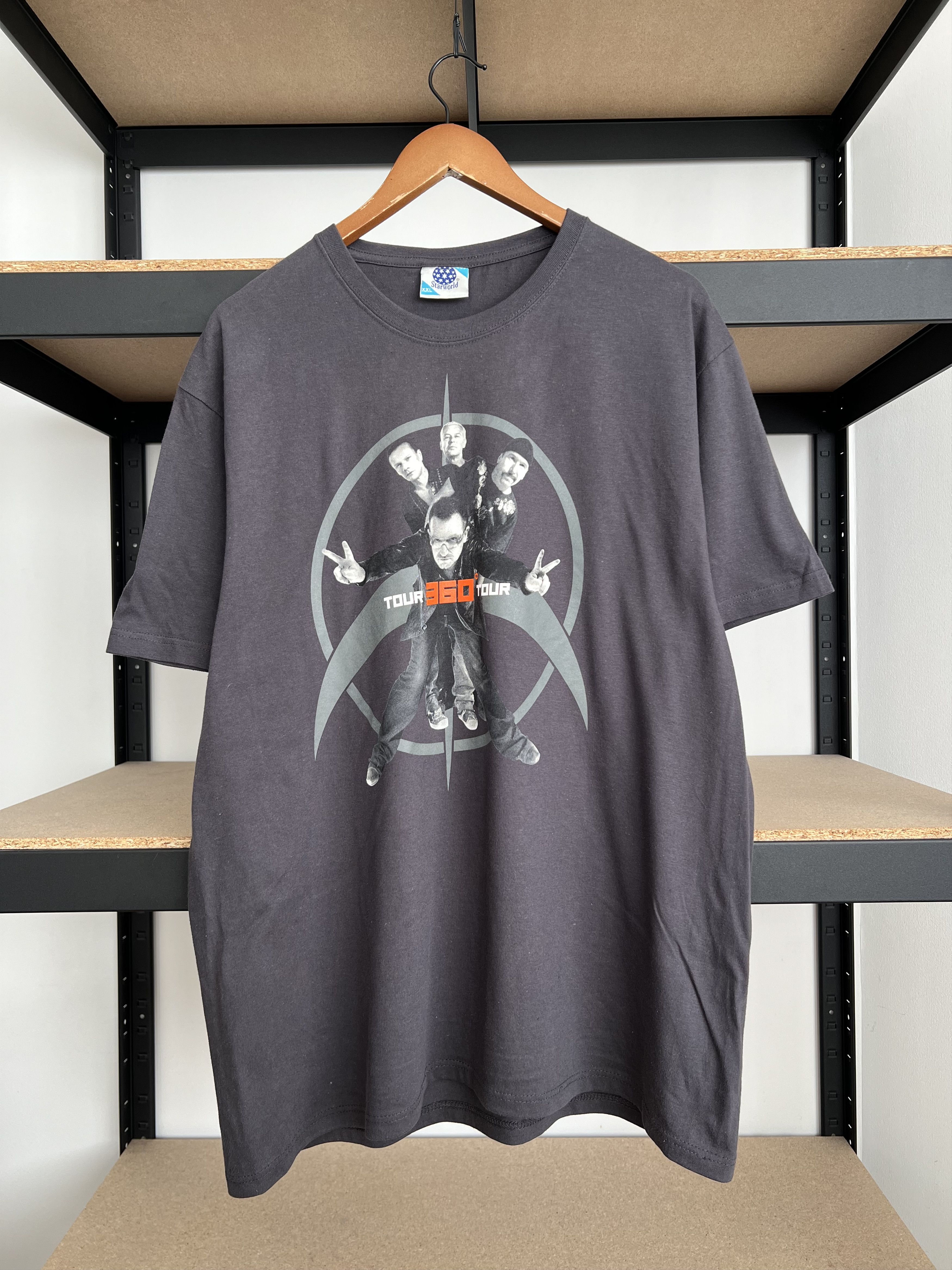 Band Tees Vintage 2000s U2 360 Tour Rock Band T Shirt Hoodie, Sweatshirt | PodTeesHub.com