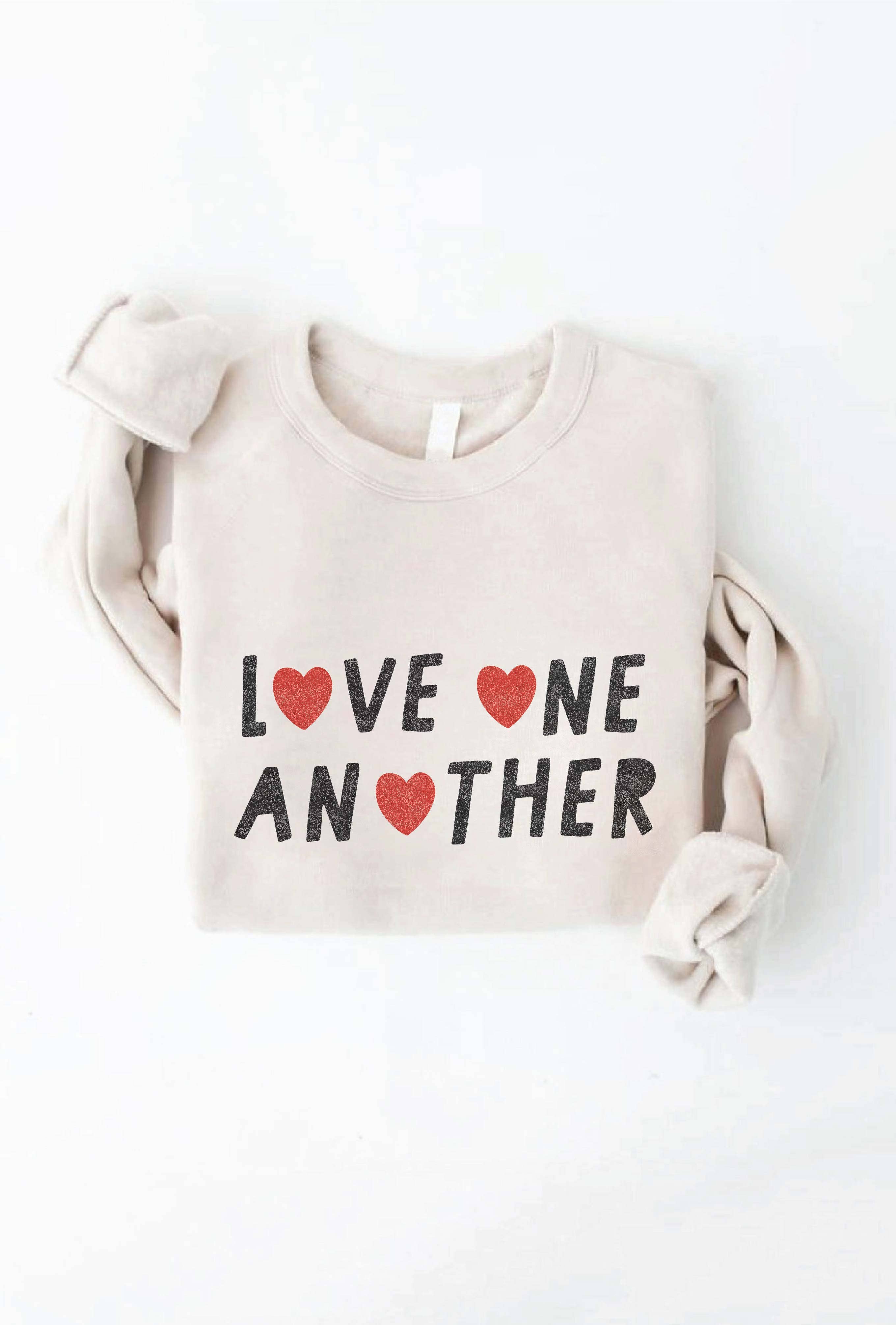 Love One Another Graphic Sweatshirt T-Shirts, Hoodie | PodTeesHub.com