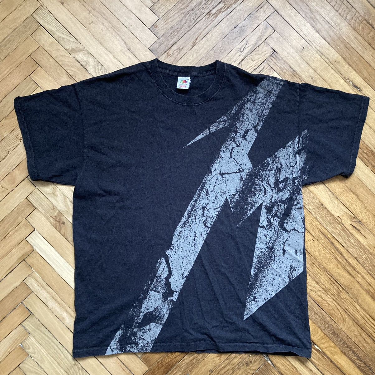 Metallica X Vintage Vintage Band Tee Metallica M Logo Hoodie, Sweatshirt | PodTeesHub.com