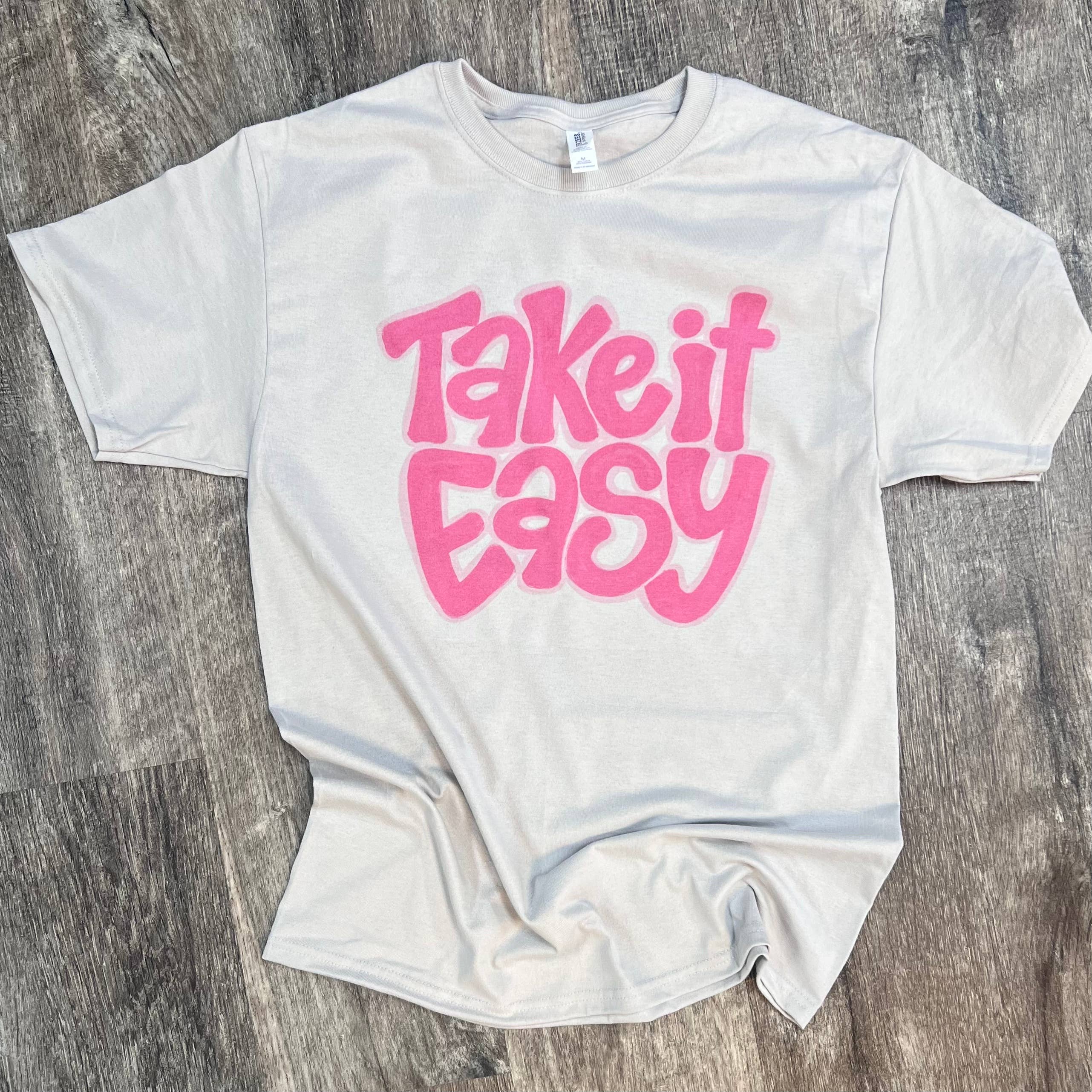 Take It Easy On Silver Tee Hoodie, Sweatshirt | PodTeesHub.com