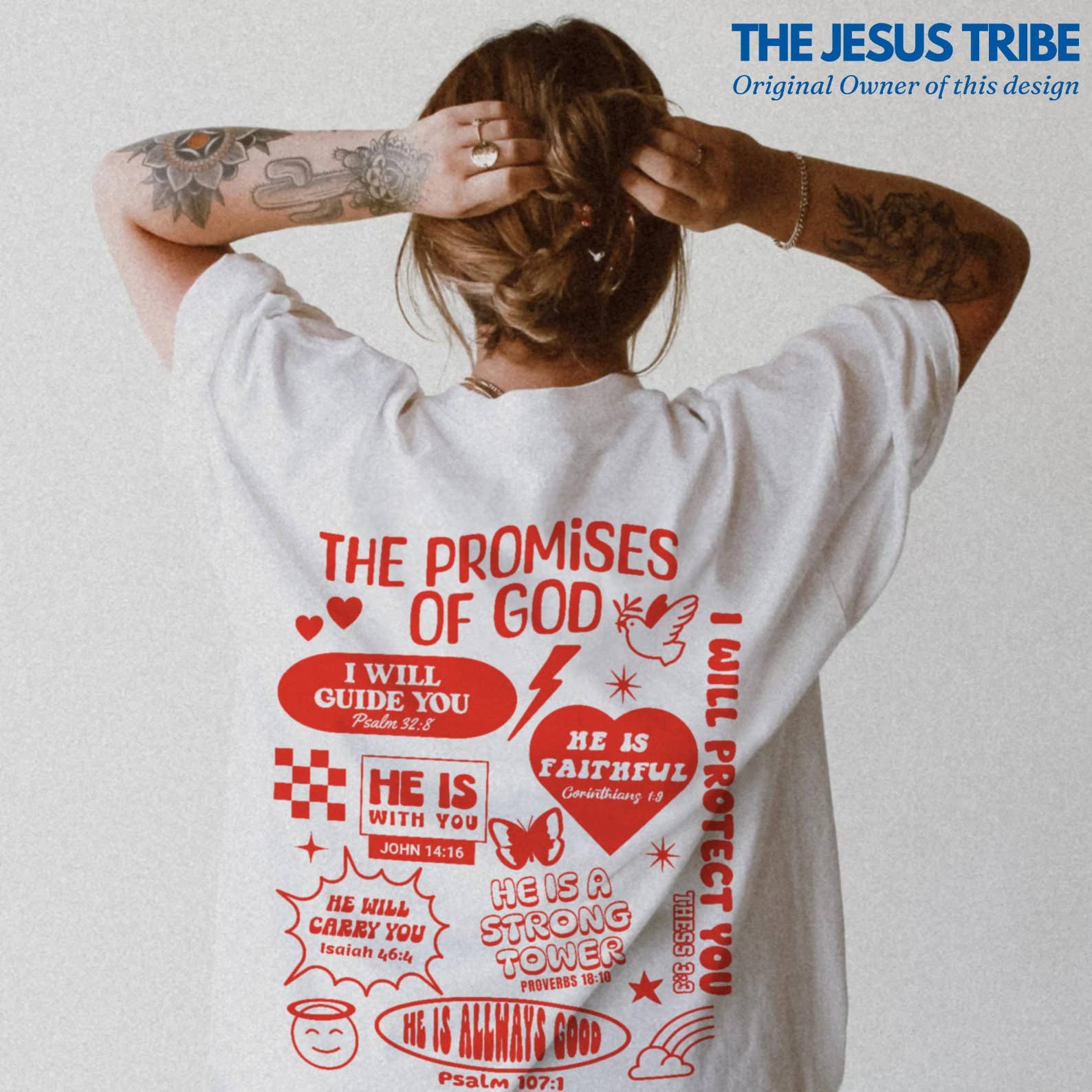 Faith Inspired Christian Scripture Tee Jesus Bible Shirt Hoodie, Sweatshirt | PodTeesHub.com