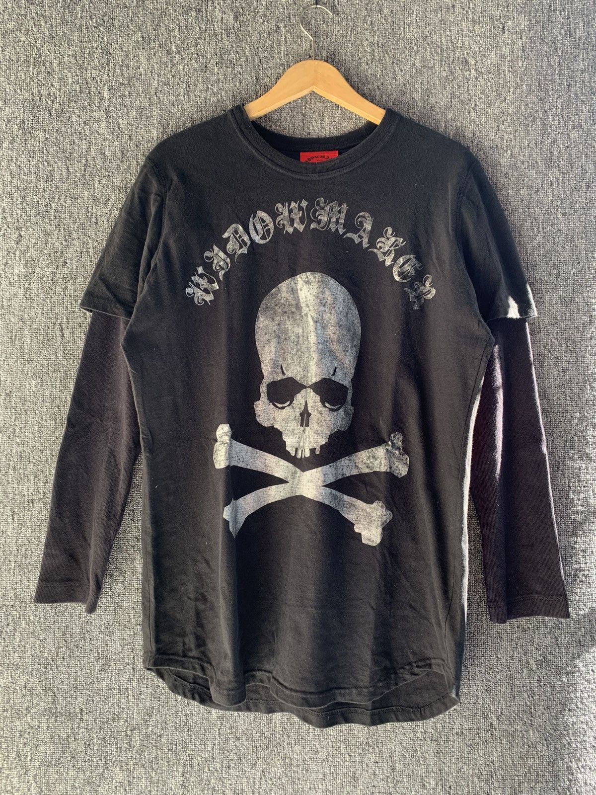 14th Addiction Widowmaker Skull Double Layer Punk Ifsixwas Long Sleeve T-Shirts, Hoodie, Sweatshirt | PodTeesHub.com