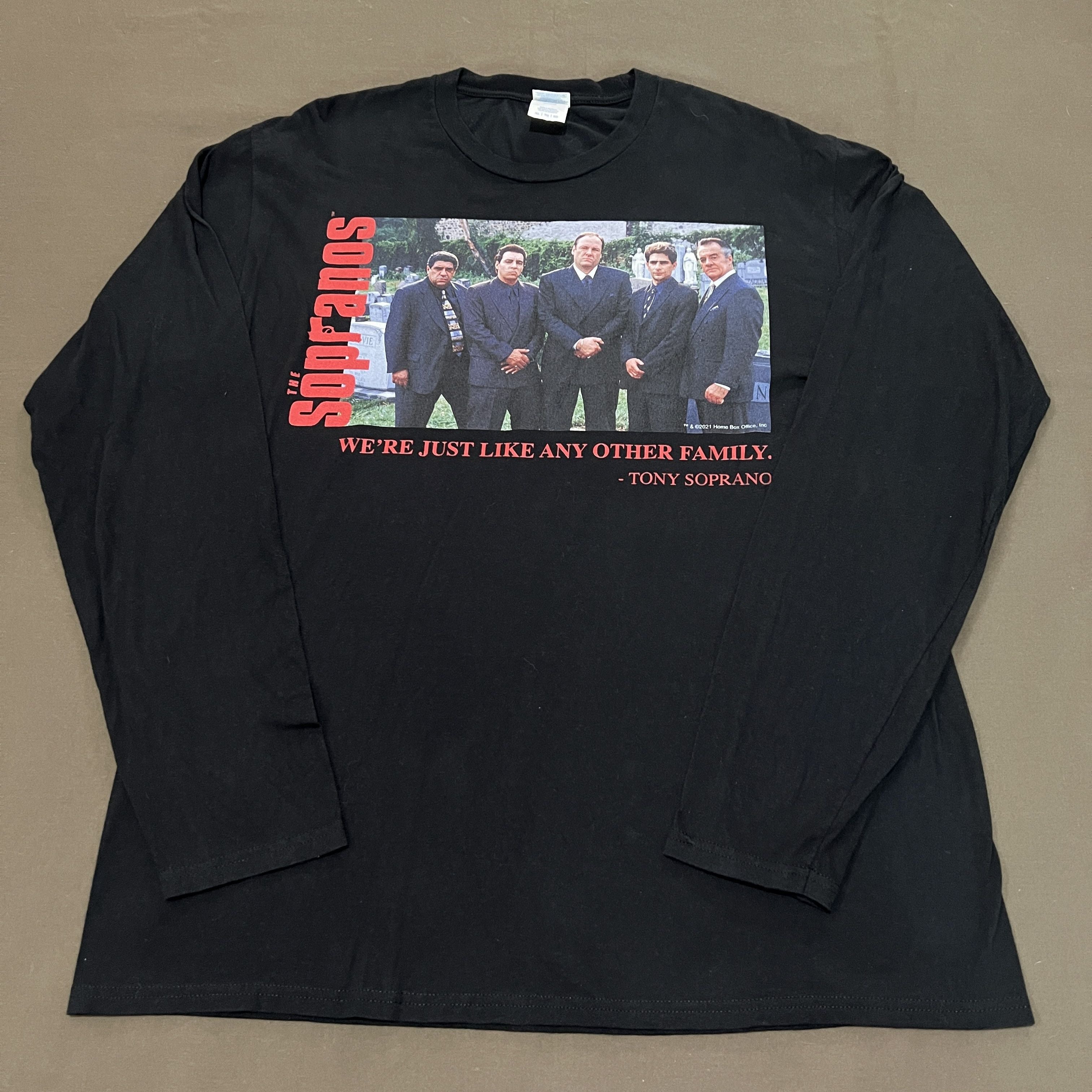 Other The Sopranos Movie Long Sleeve Tee God Father Mob Xl Hoodie, Sweatshirt | PodTeesHub.com