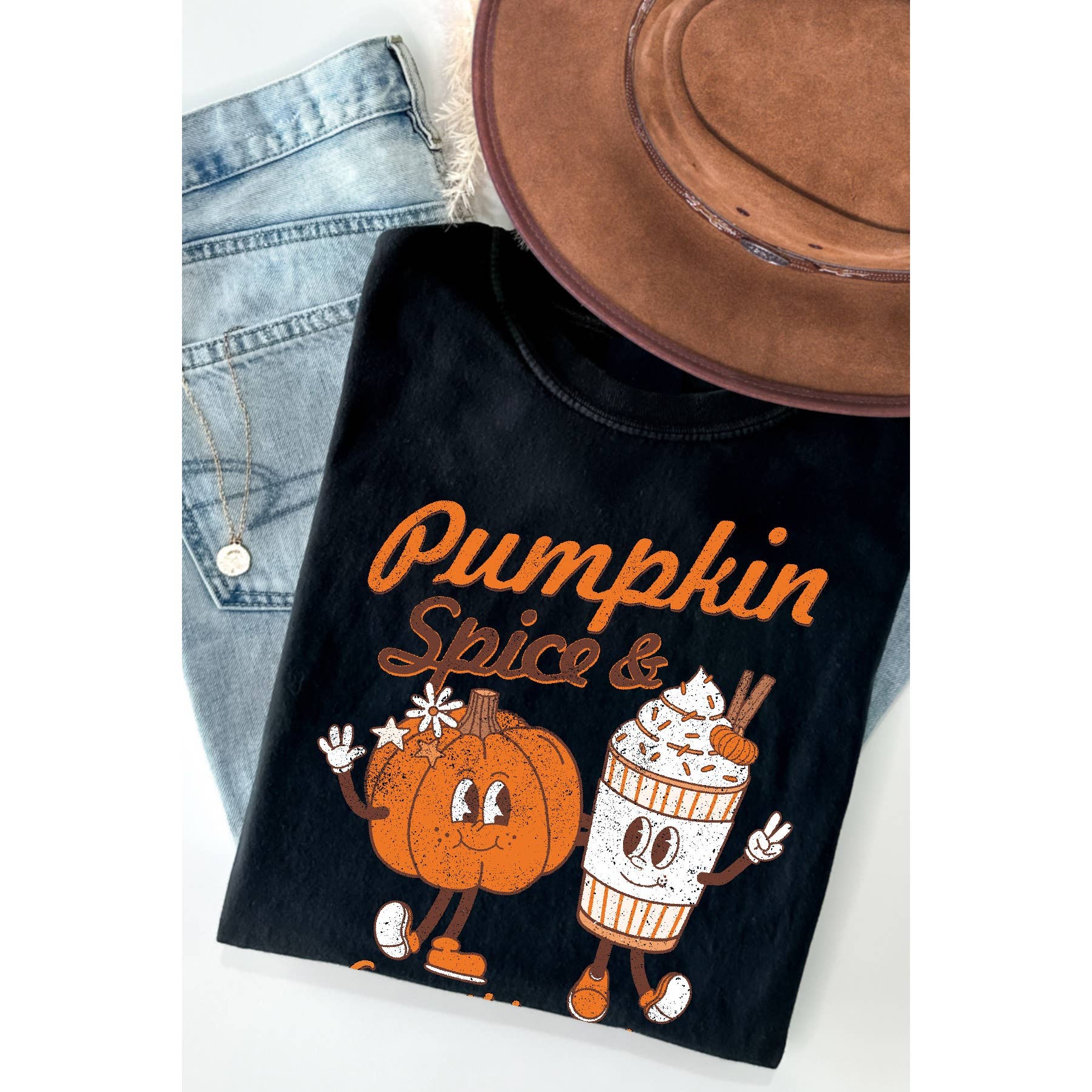 Pumpkin Sprice and Everything Nice Short Sleeve Tee Hoodie, Sweatshirt | PodTeesHub.com