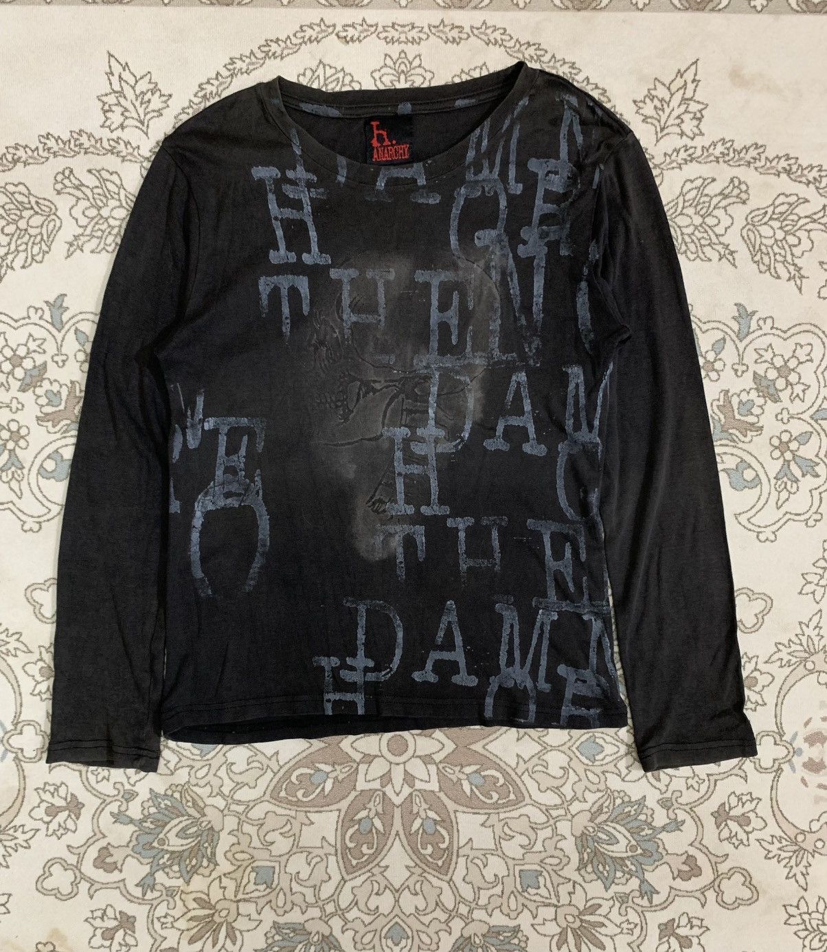 If Six Was Nine H Anarchy Punks Script Longsleeve Shirt Hoodie, Sweatshirt | PodTeesHub.com