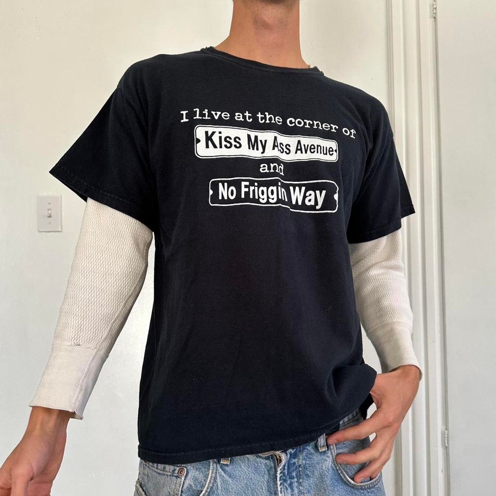 Vintage 00s Funny Quote Slogan Adult Humor Graphic Tee Hoodie, Sweatshirt | PodTeesHub.com