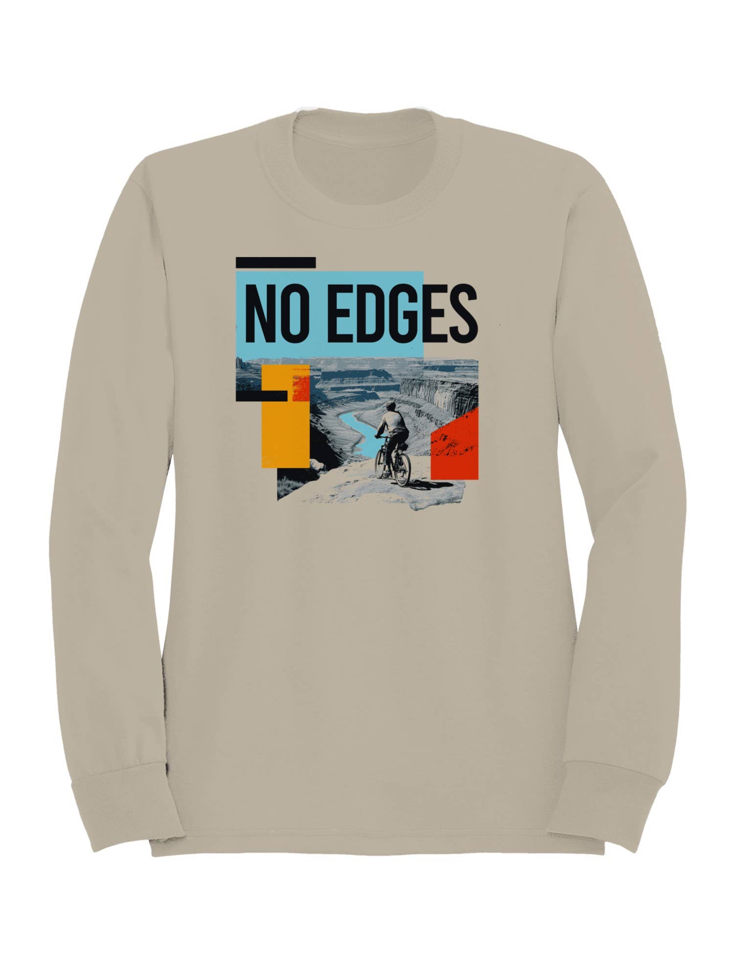 No Edges Bold Adventure Design Men's Sweatshirt T-Shirts, Hoodie | PodTeesHub.com