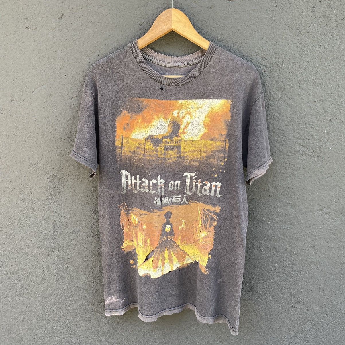 Anime Sick Thrashed Attack On Titan Japan Anime Erd Grunge Tshirt Hoodie, Sweatshirt | PodTeesHub.com
