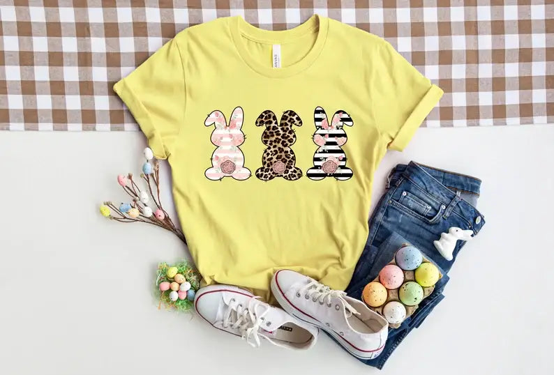 Leopard Bunny T-Shirt Hoodie, Sweatshirt | PodTeesHub.com