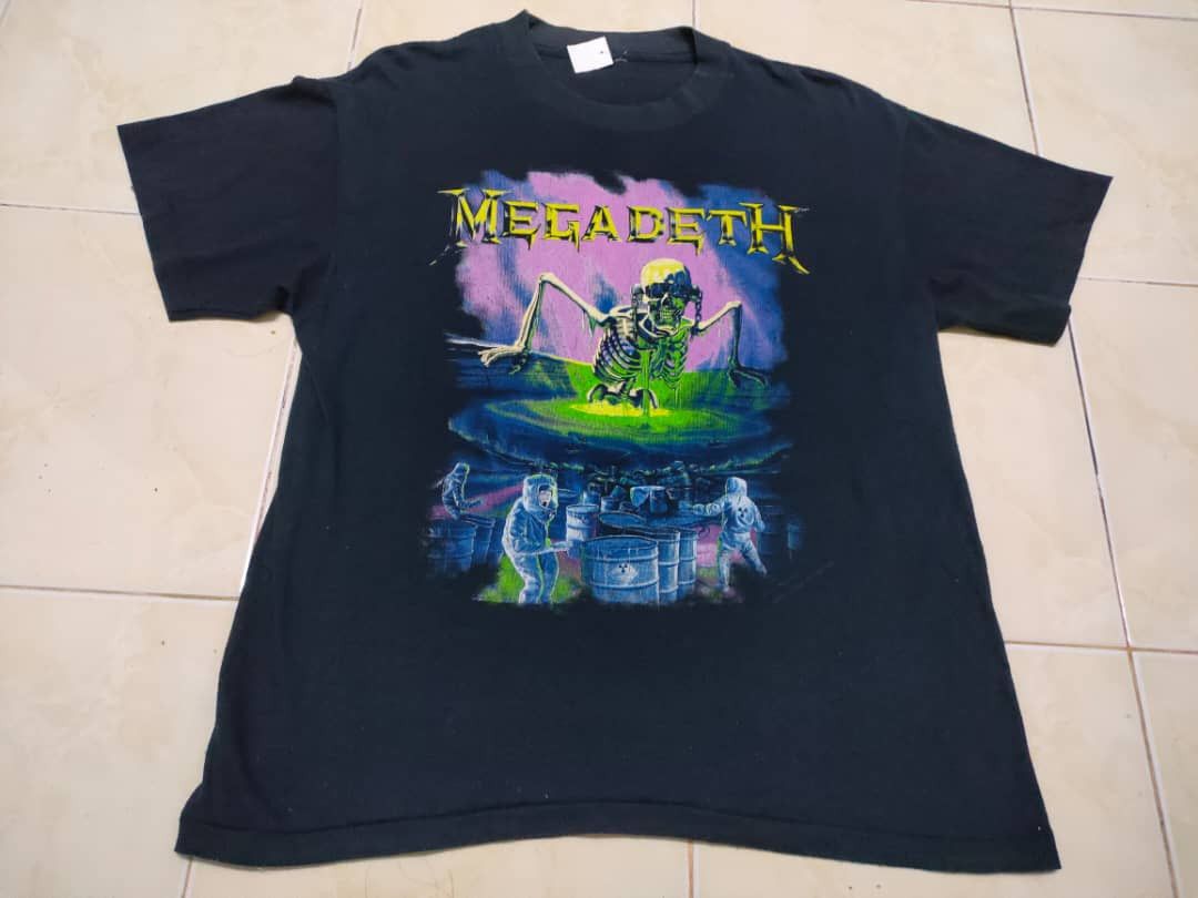Megadeth X Vintage Vintage Megadeth Music Rock Tees Hoodie, Sweatshirt | PodTeesHub.com