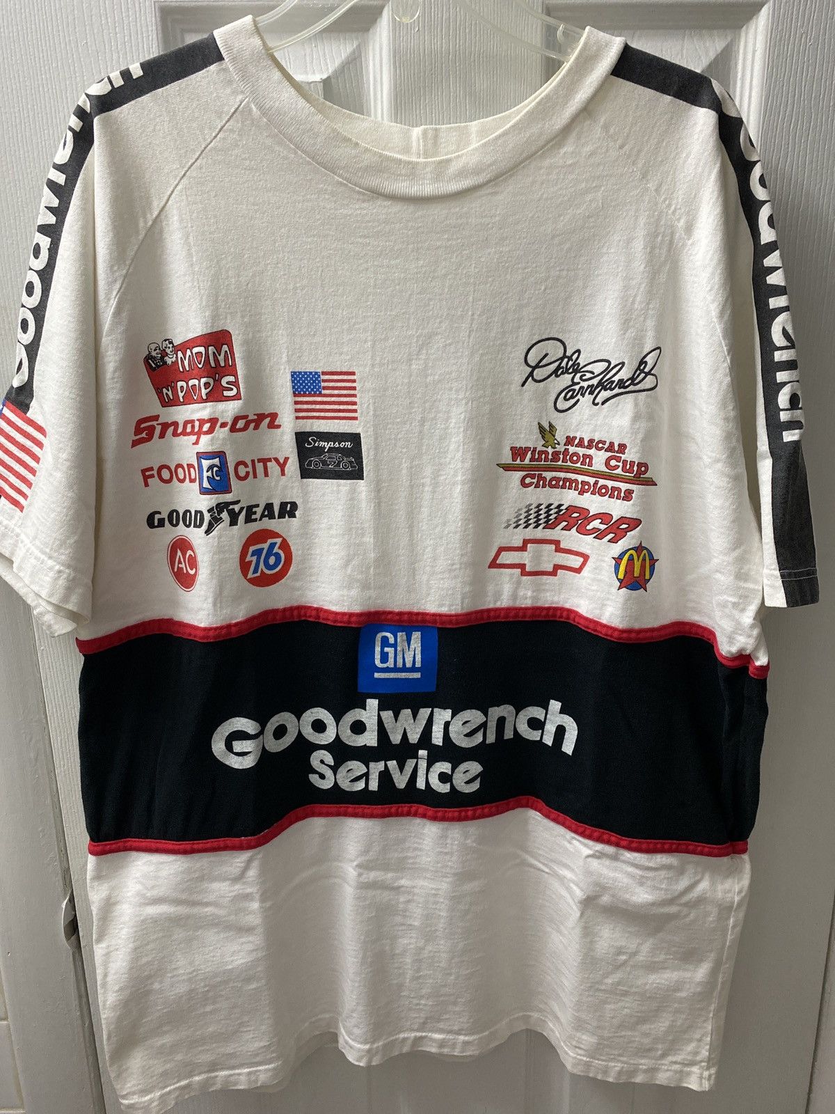 Vintage Dale Earnhardt Goodwrench Service Uniform Shirt Hoodie, Sweatshirt | PodTeesHub.com
