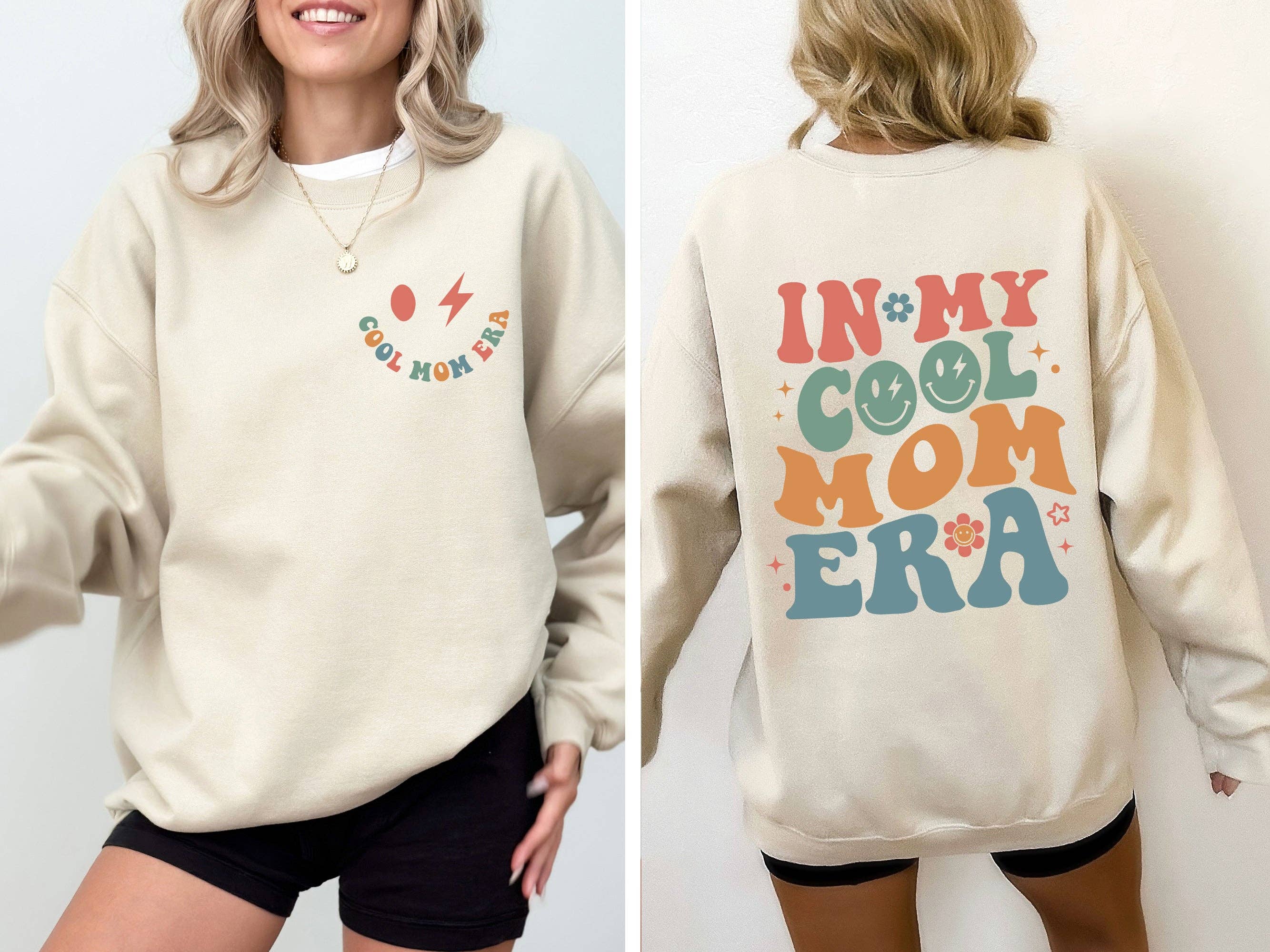 In My Cool Mom Era, Mother's Day Sweatshirt T-Shirts, Hoodie | PodTeesHub.com