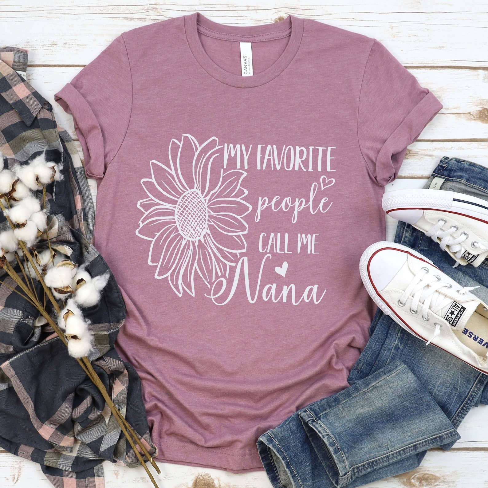 My Favorite People Call Me Nana T-Shirt Hoodie, Sweatshirt | PodTeesHub.com