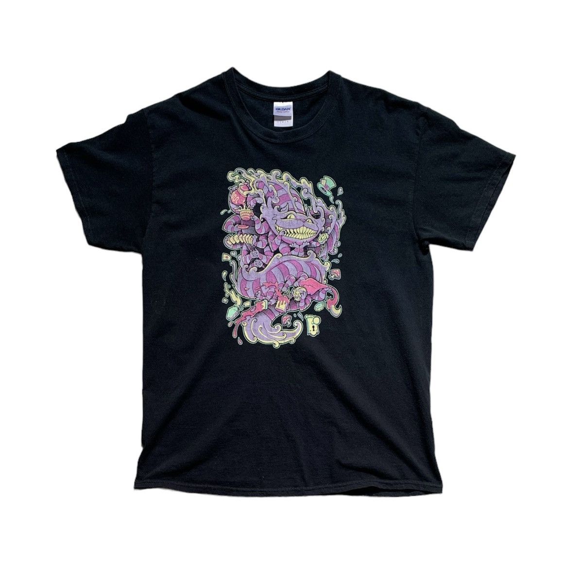 Sick Rare Vintage Y2k Cheshire Cat Alice In Wonderlands Tee Hoodie, Sweatshirt | PodTeesHub.com