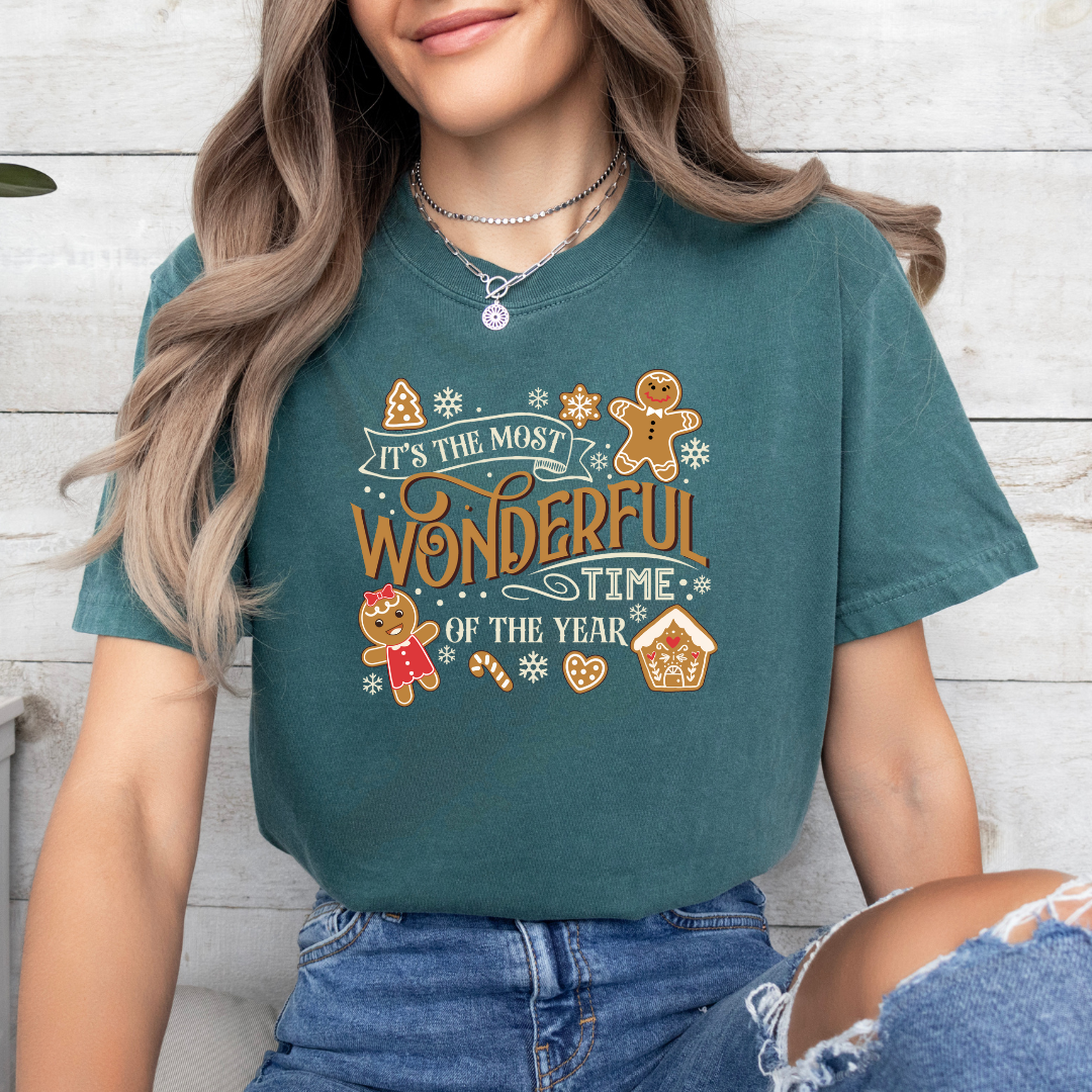 It's the Most Wonderful Time Christmas Tee - Graphic Tee Hoodie, Sweatshirt | PodTeesHub.com