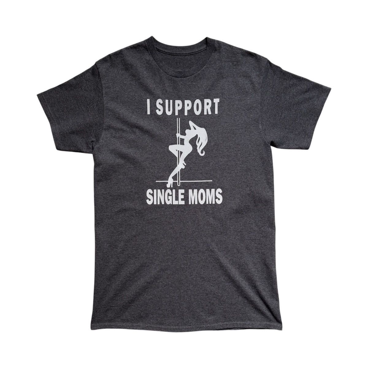 Vintage I Support Single Moms Funny T Shirt Hoodie, Sweatshirt | PodTeesHub.com