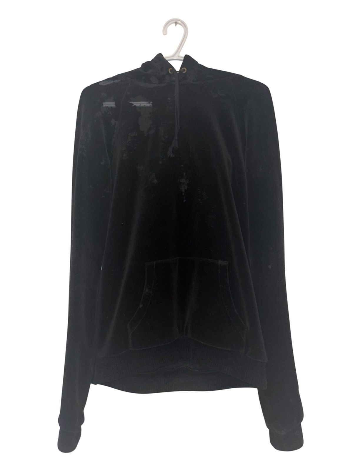 Saint Laurent Paris S L P Aw18 Distressed Velvet Raglan Sleeve Hoodie T-Shirts, Sweatshirt | PodTeesHub.com