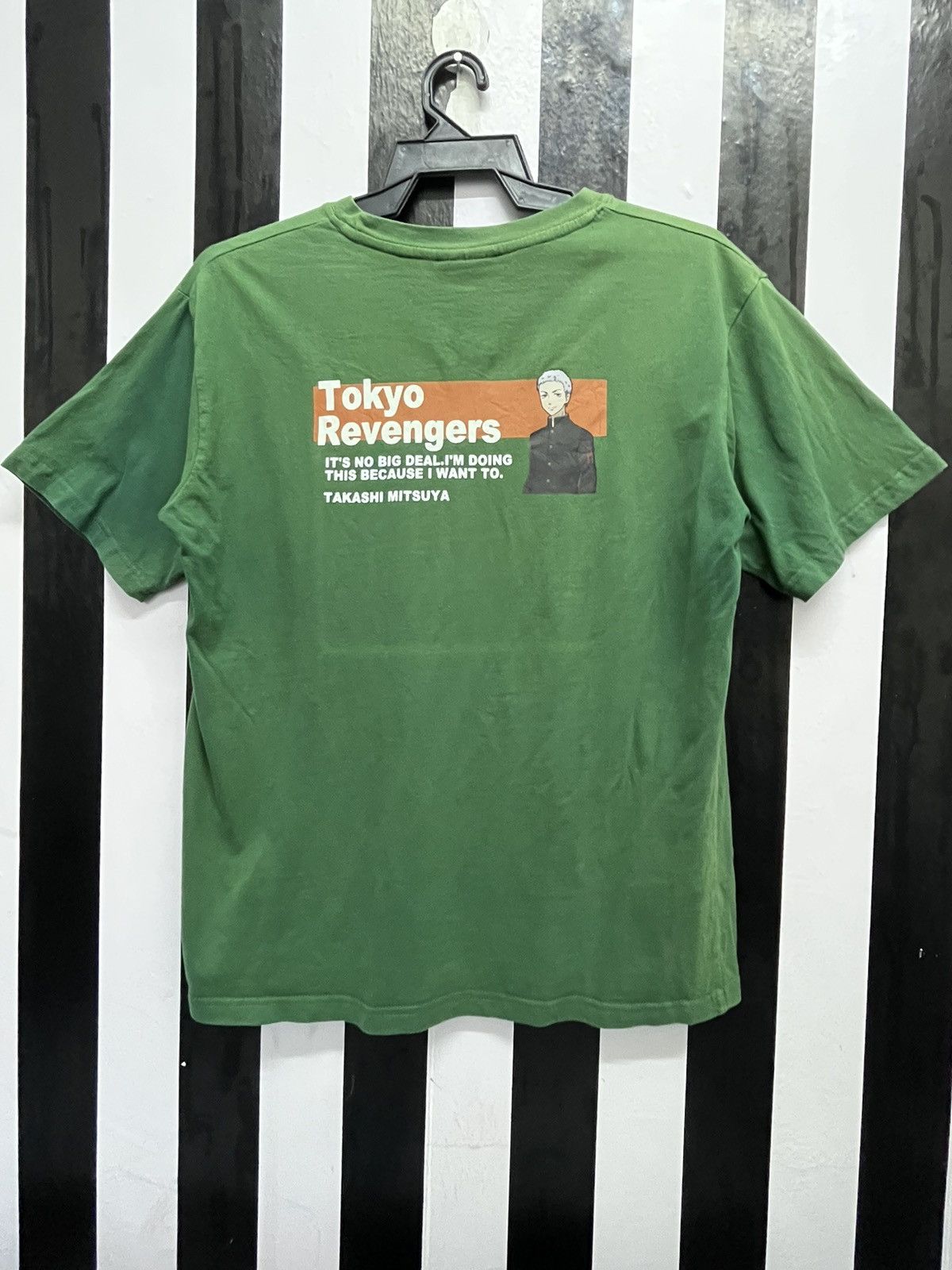 Japanese Brand X Vintage Anime Green Colour Large T-Shirts, Hoodie, Sweatshirt