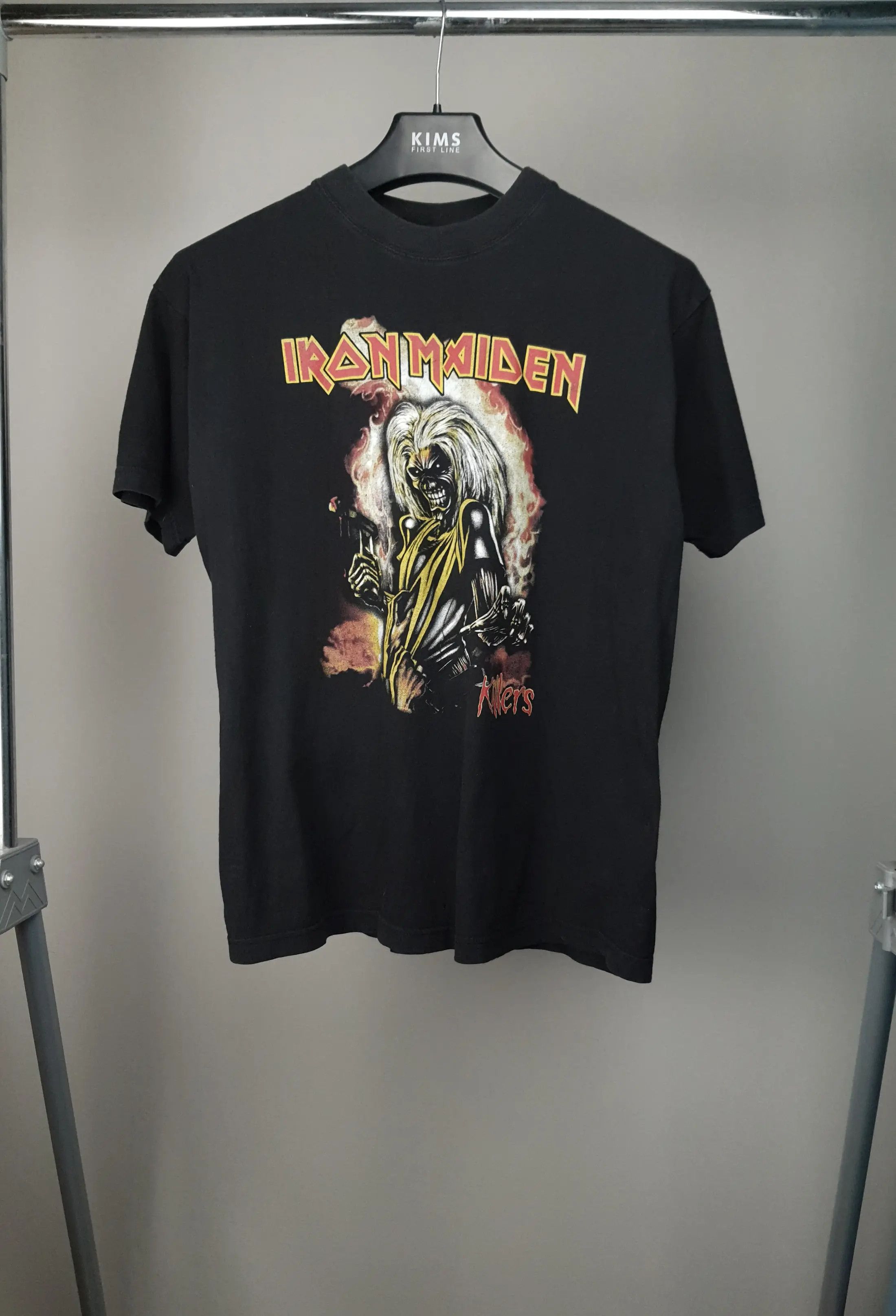 Maiden 1981 Iron Maiden Kilers Album Graphic Black Vintage T Shirt Hoodie, Sweatshirt | PodTeesHub.com