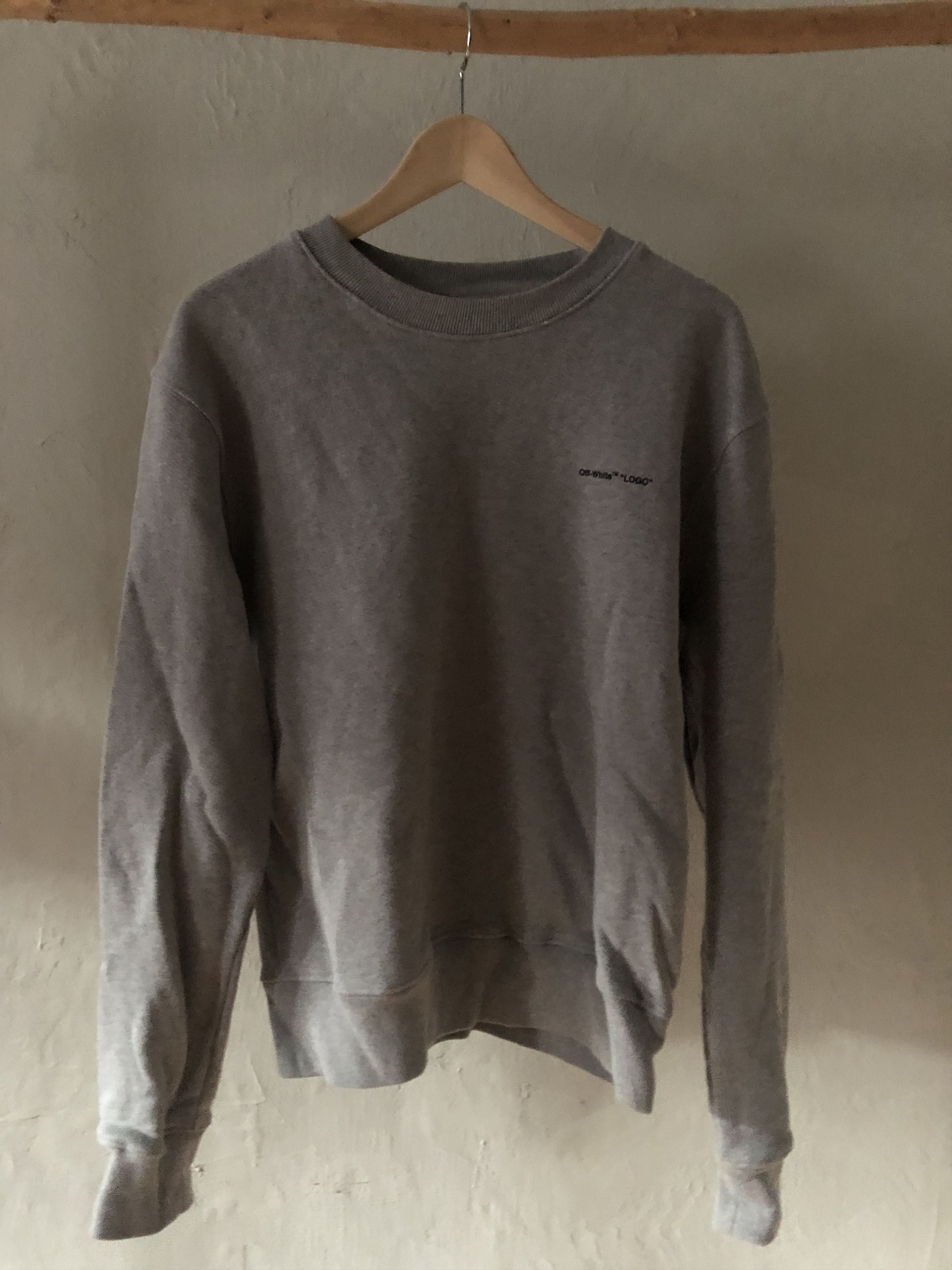 White Off White Heavy Textured Sweatshirt T-Shirts, Hoodie | PodTeesHub.com