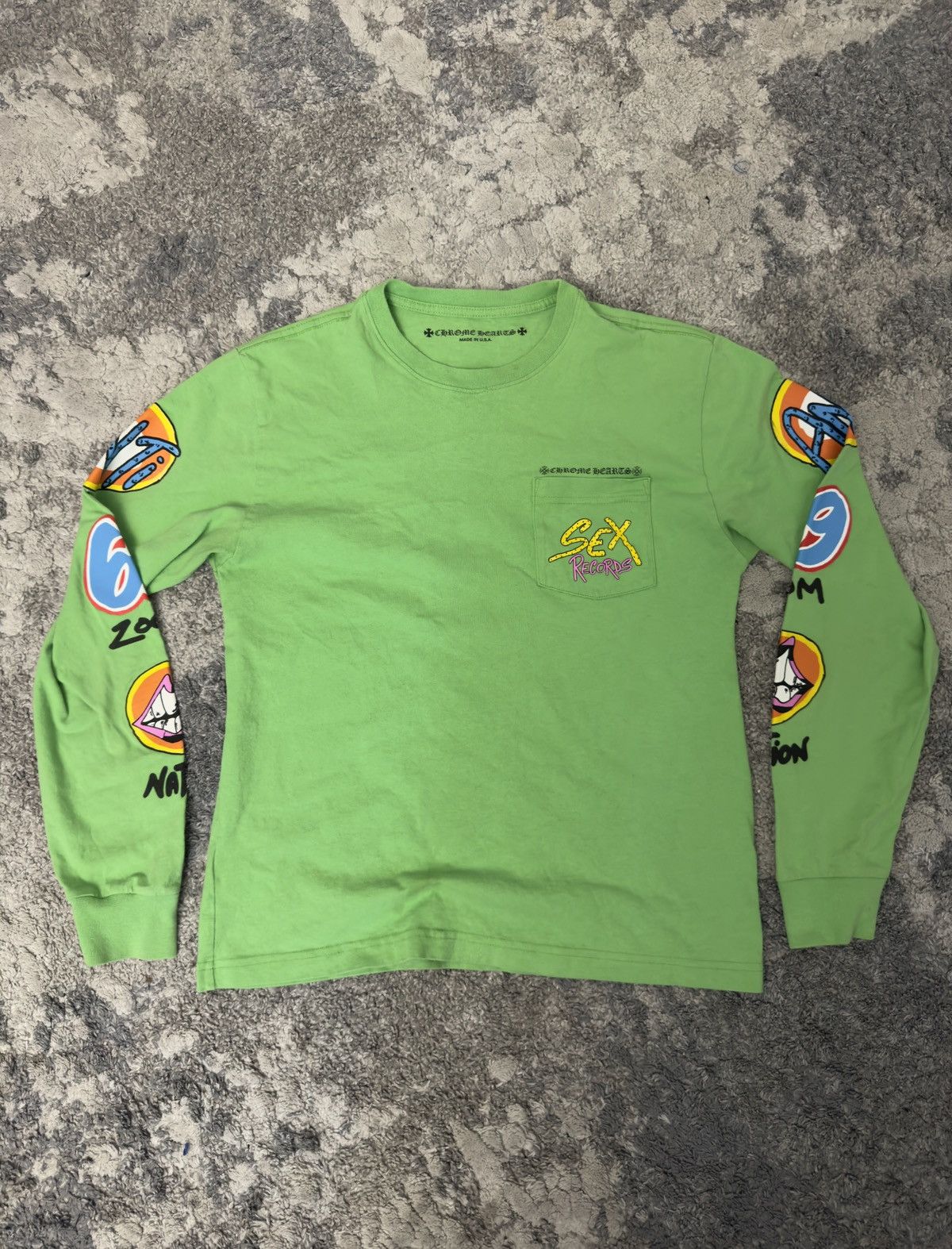 Hearts Chrome Hearts Sex Records Longsleeve T-Shirts, Hoodie, Sweatshirt | PodTeesHub.com