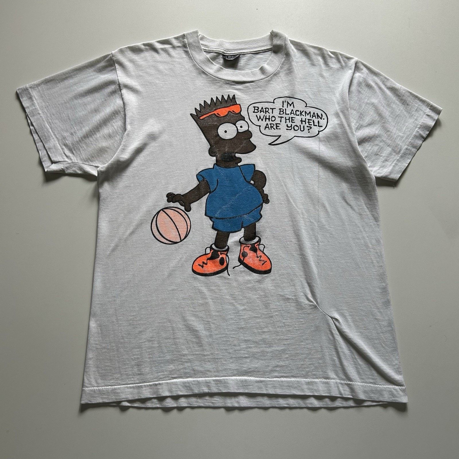 The Simpsons X Vintage Vintage 90s Black Bart Simpson T Shirt Large Made In Usa Hoodie, Sweatshirt | PodTeesHub.com
