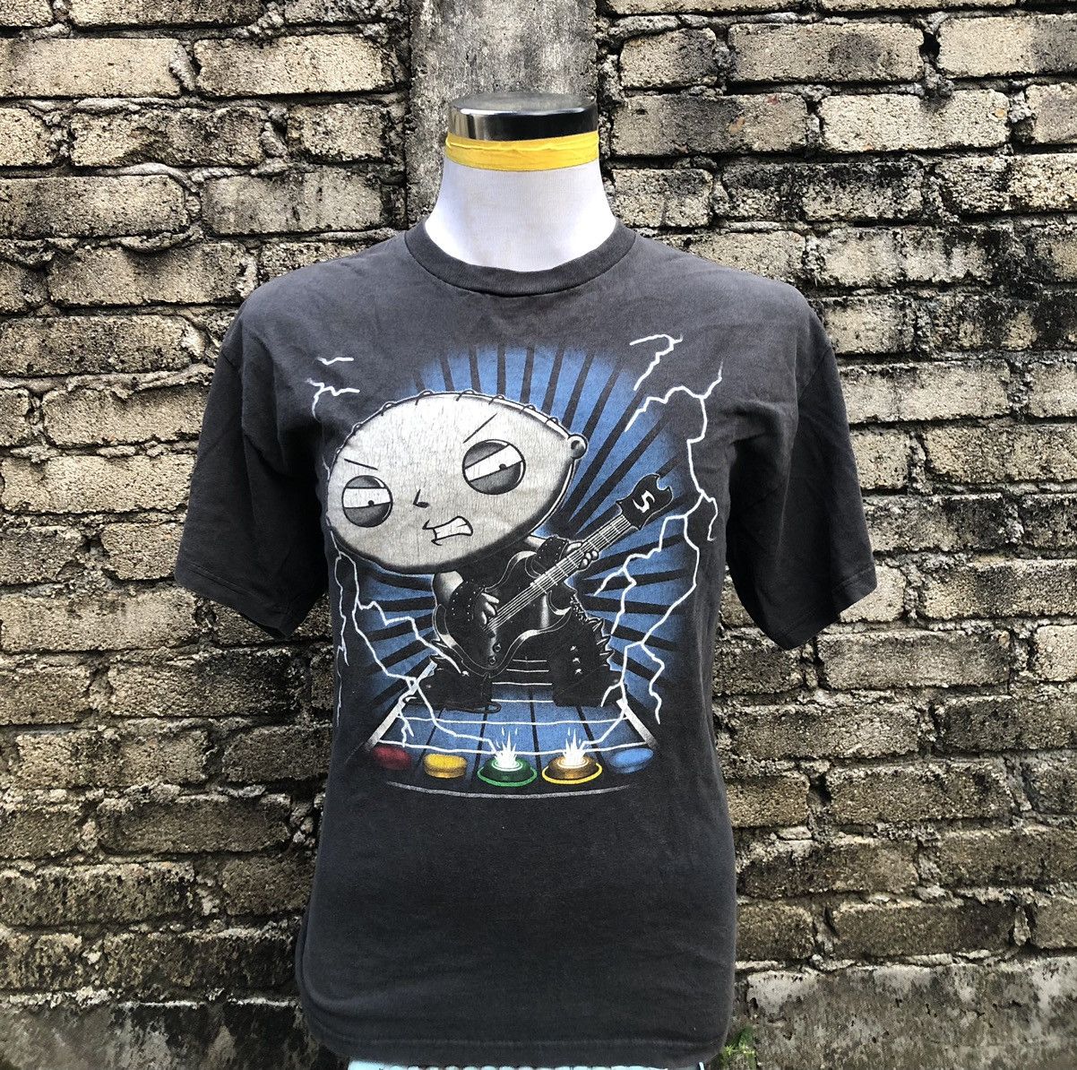 Rare Vintage Family Guy Stewie Guitar Hero T-Shirts, Hoodie, Sweatshirt | PodTeesHub.com