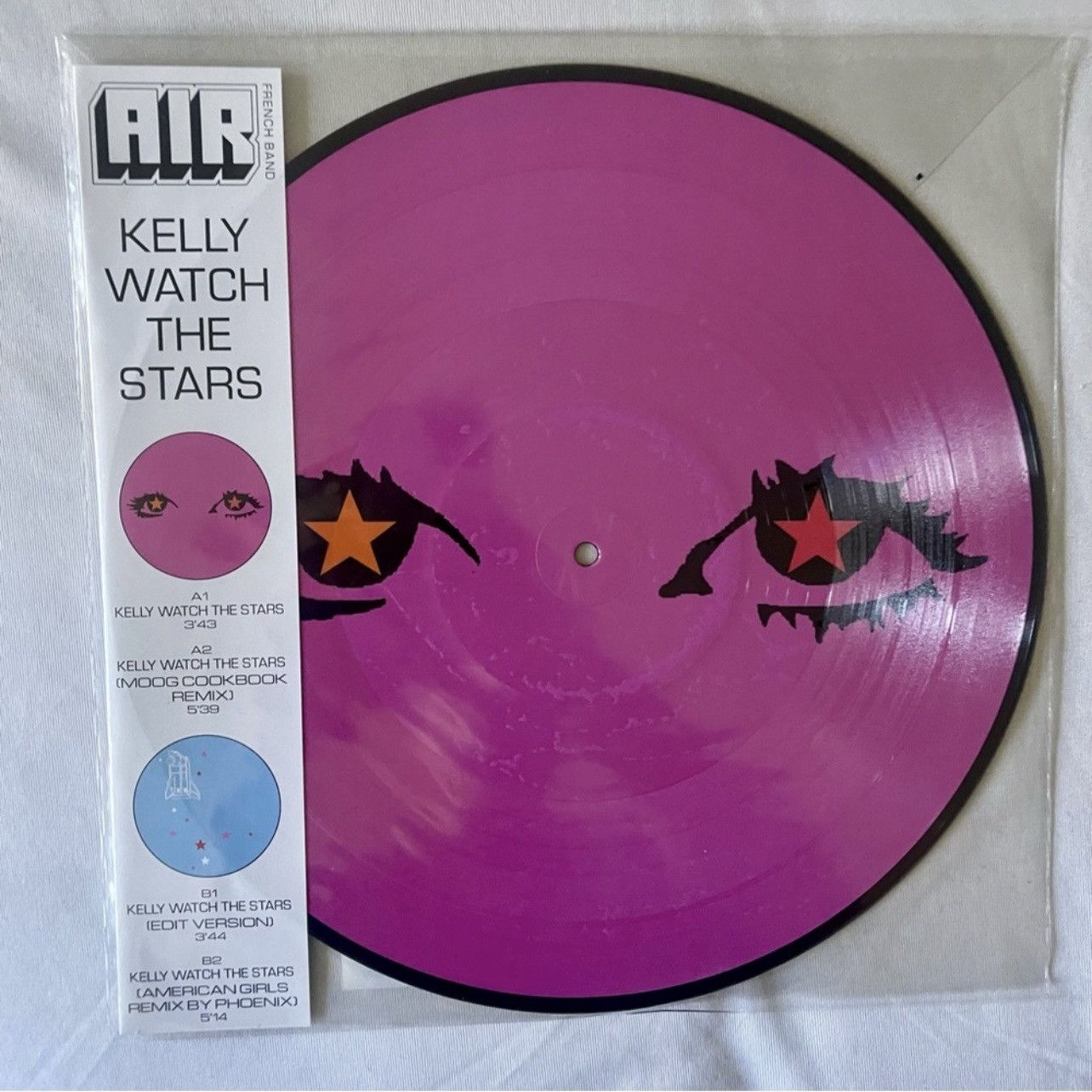 Band Tees Air Kelly Watch The Stars Record Store Day 2024 Hoodie, Sweatshirt | PodTeesHub.com
