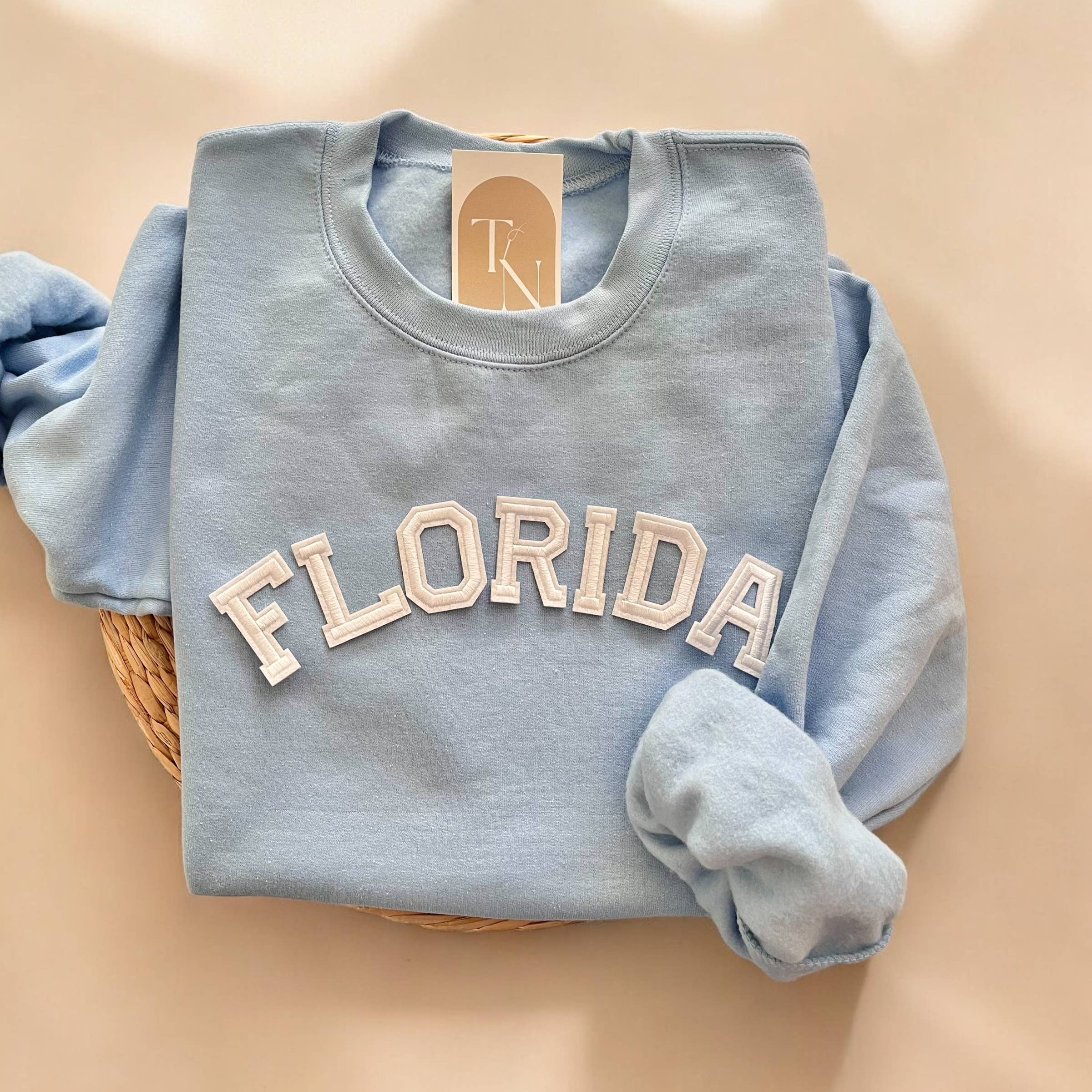 Florida Crewneck Sweatshirt, Florida Souvenirs T-Shirts, Hoodie | PodTeesHub.com