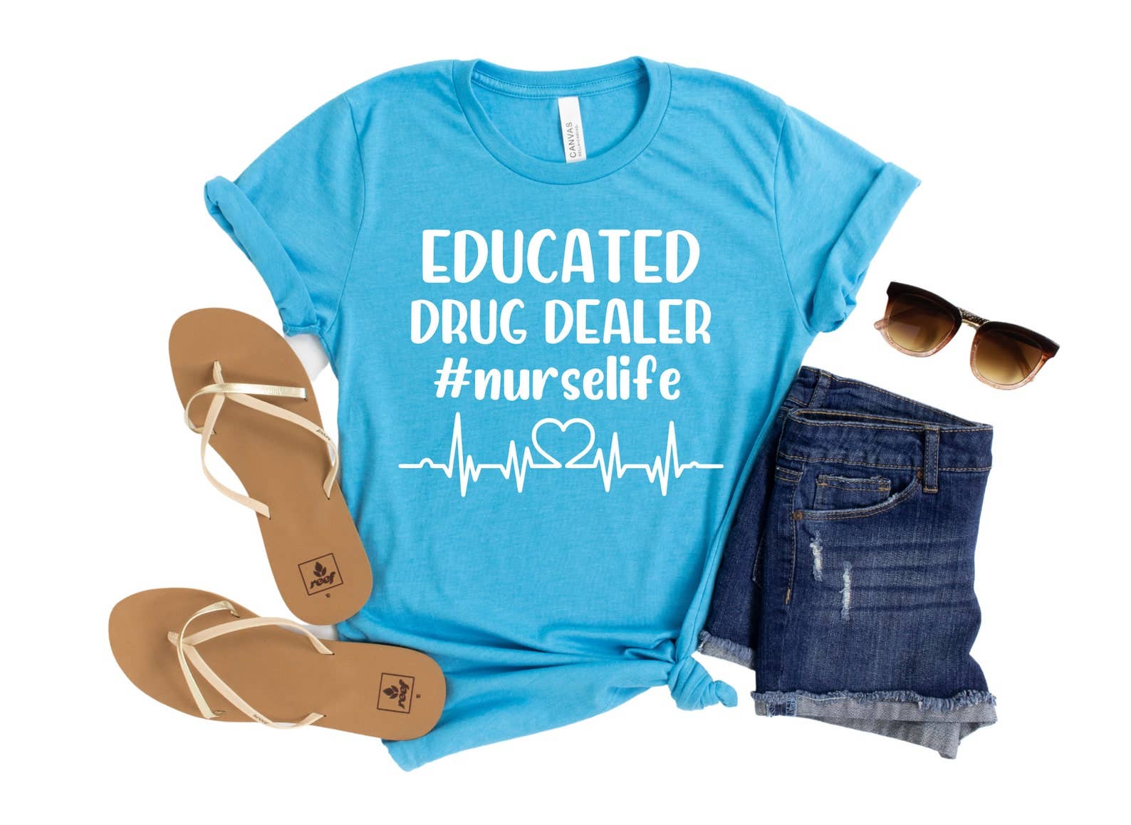 Educated Drug Dealer Nurselife T-Shirt Hoodie, Sweatshirt | PodTeesHub.com