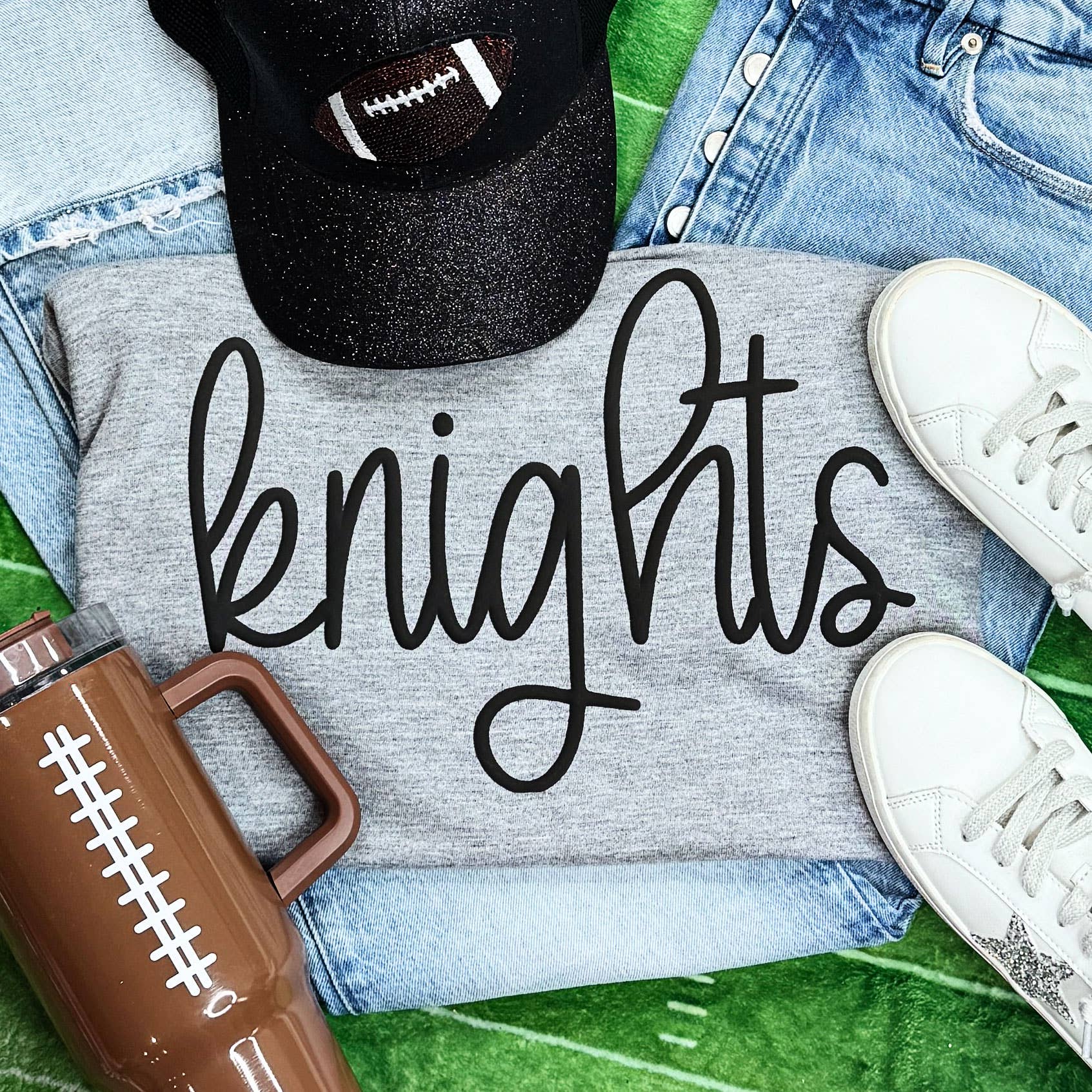 Knights Puff Tee Hoodie, Sweatshirt | PodTeesHub.com